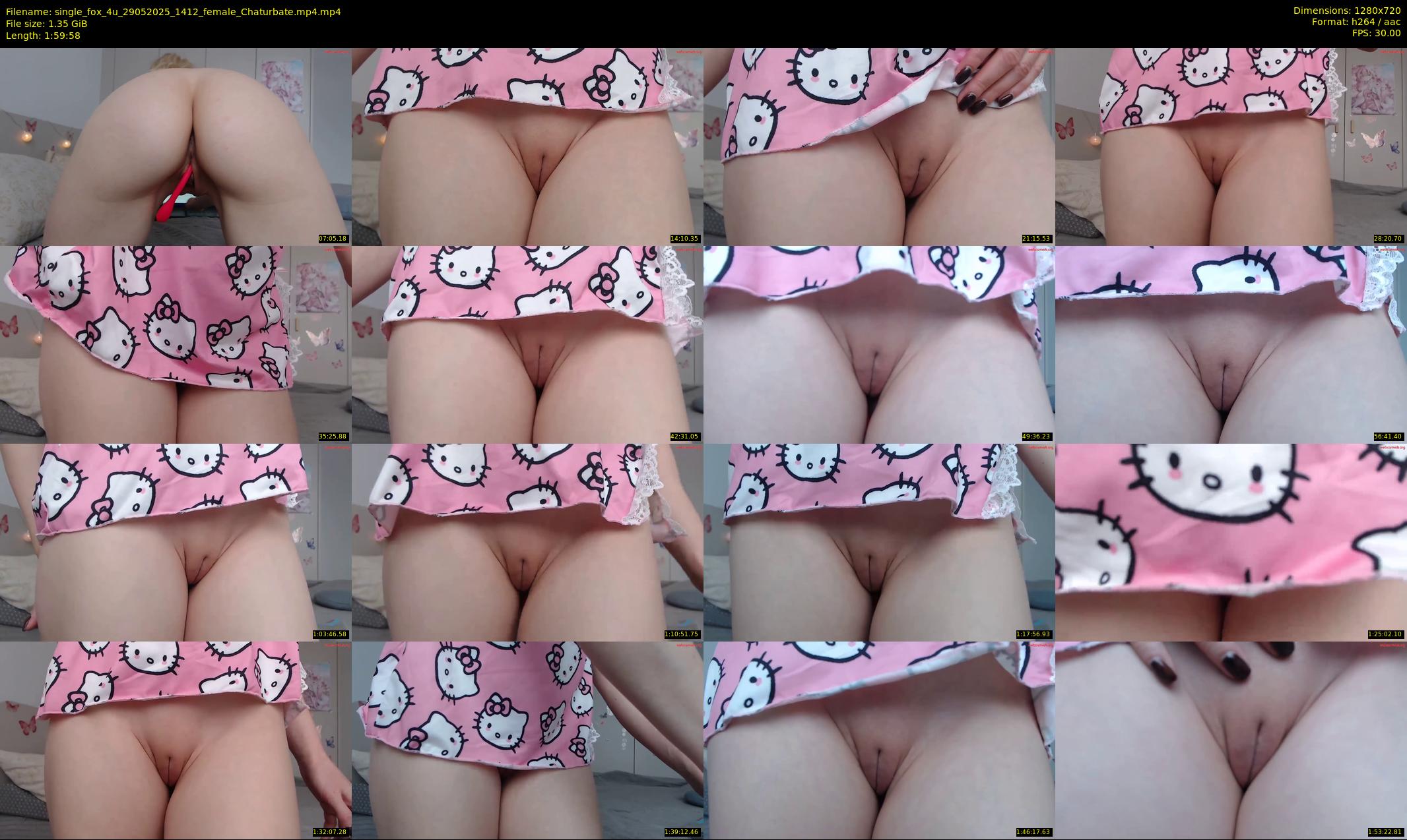 single_fox_4u — 120 minute Chaturbate female cam show recording, 720p, May 29, 2025