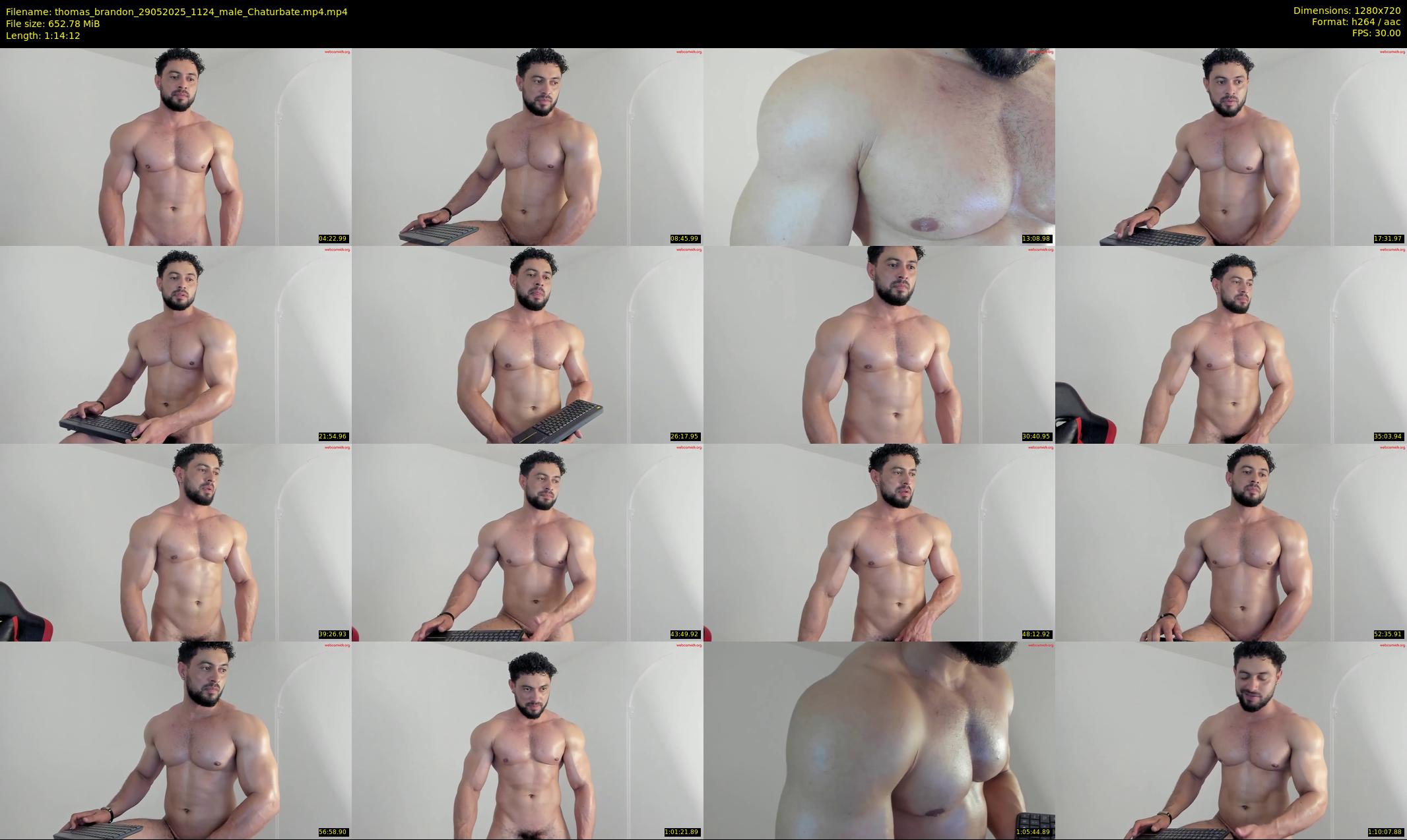 thomas_brandon — 75 minute Chaturbate male cam show recording, 720p, May 29, 2025