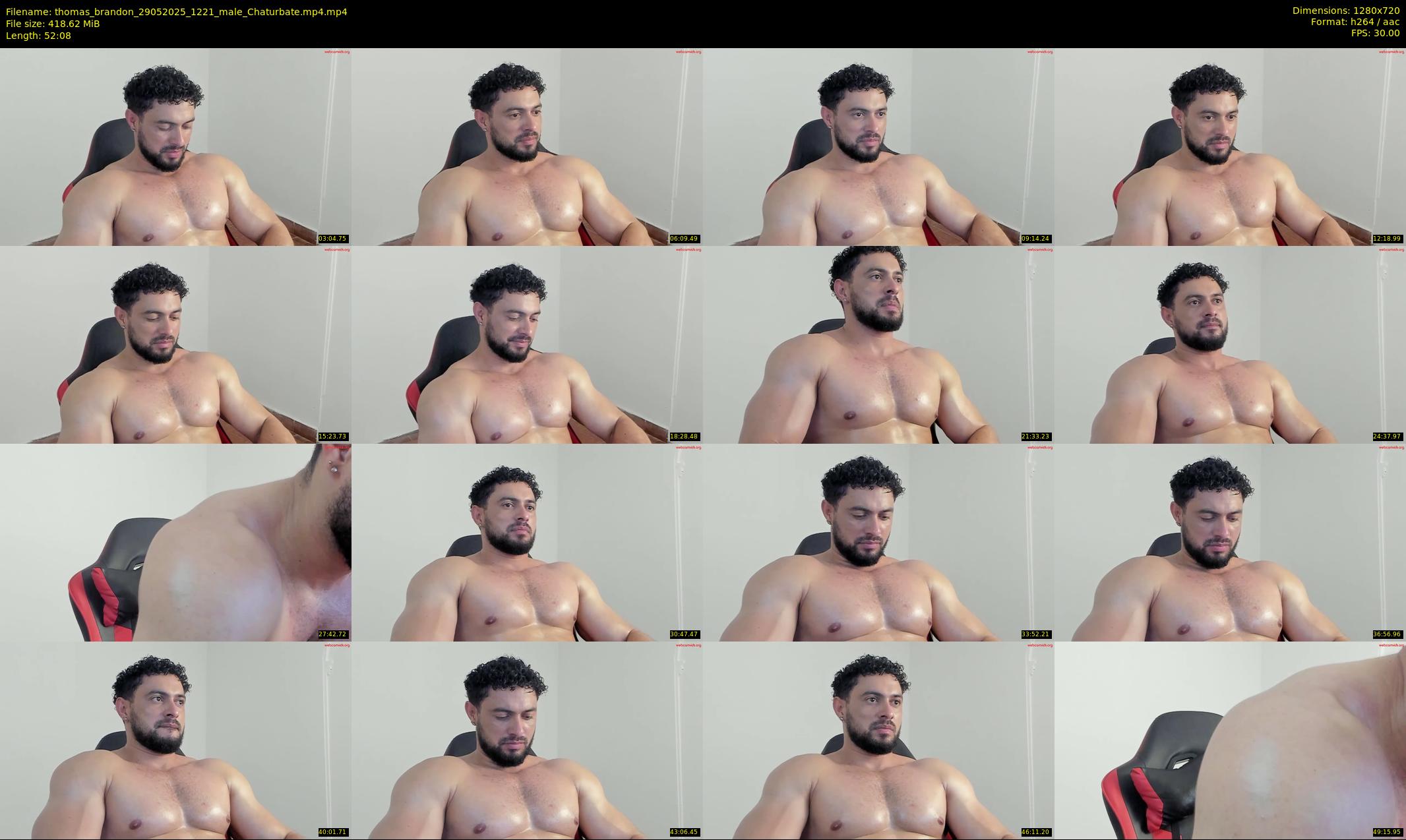 thomas_brandon — 53 minute Chaturbate male cam show recording, 720p, May 29, 2025