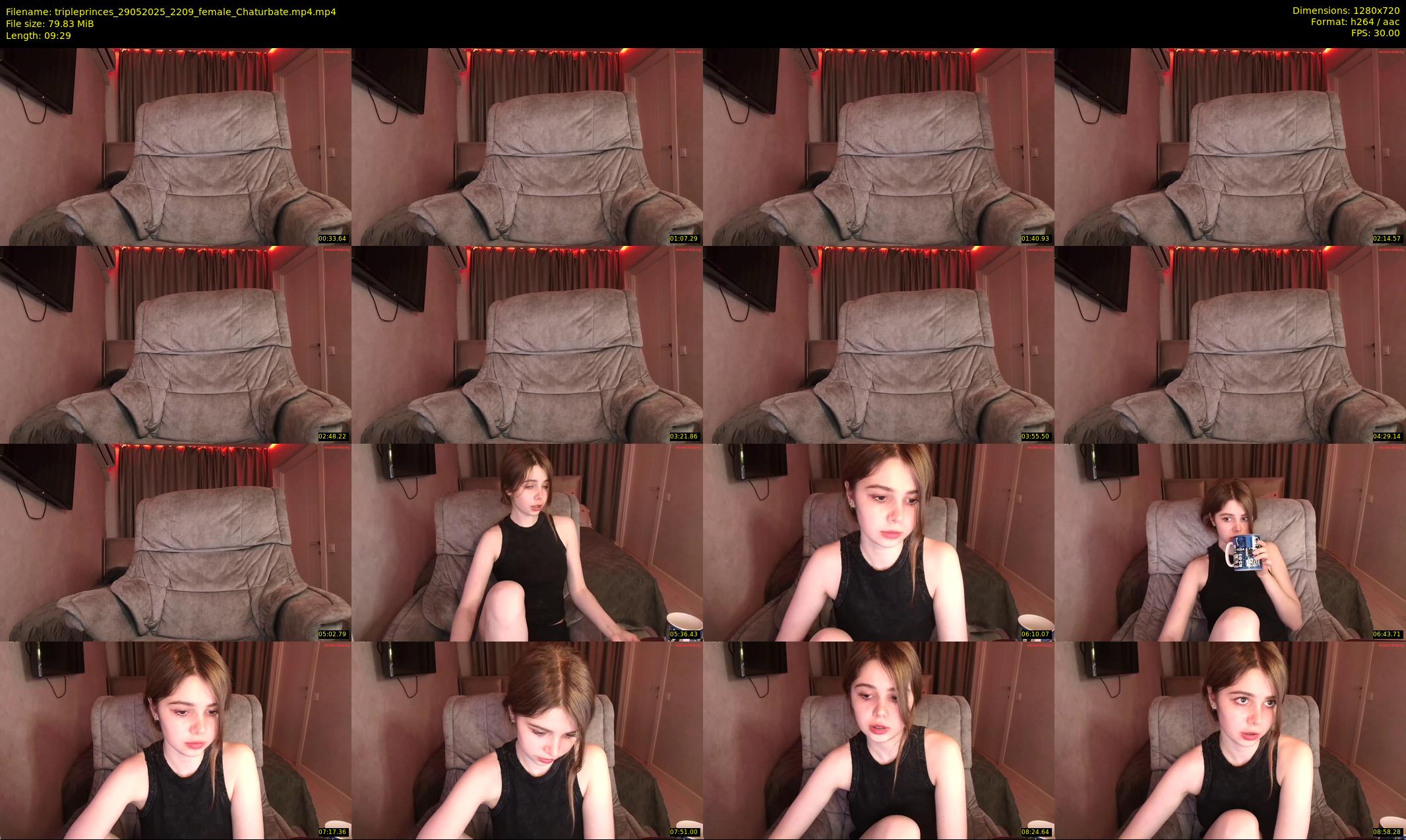 tripleprinces — 10 minute Chaturbate female cam show recording, 720p, May 29, 2025