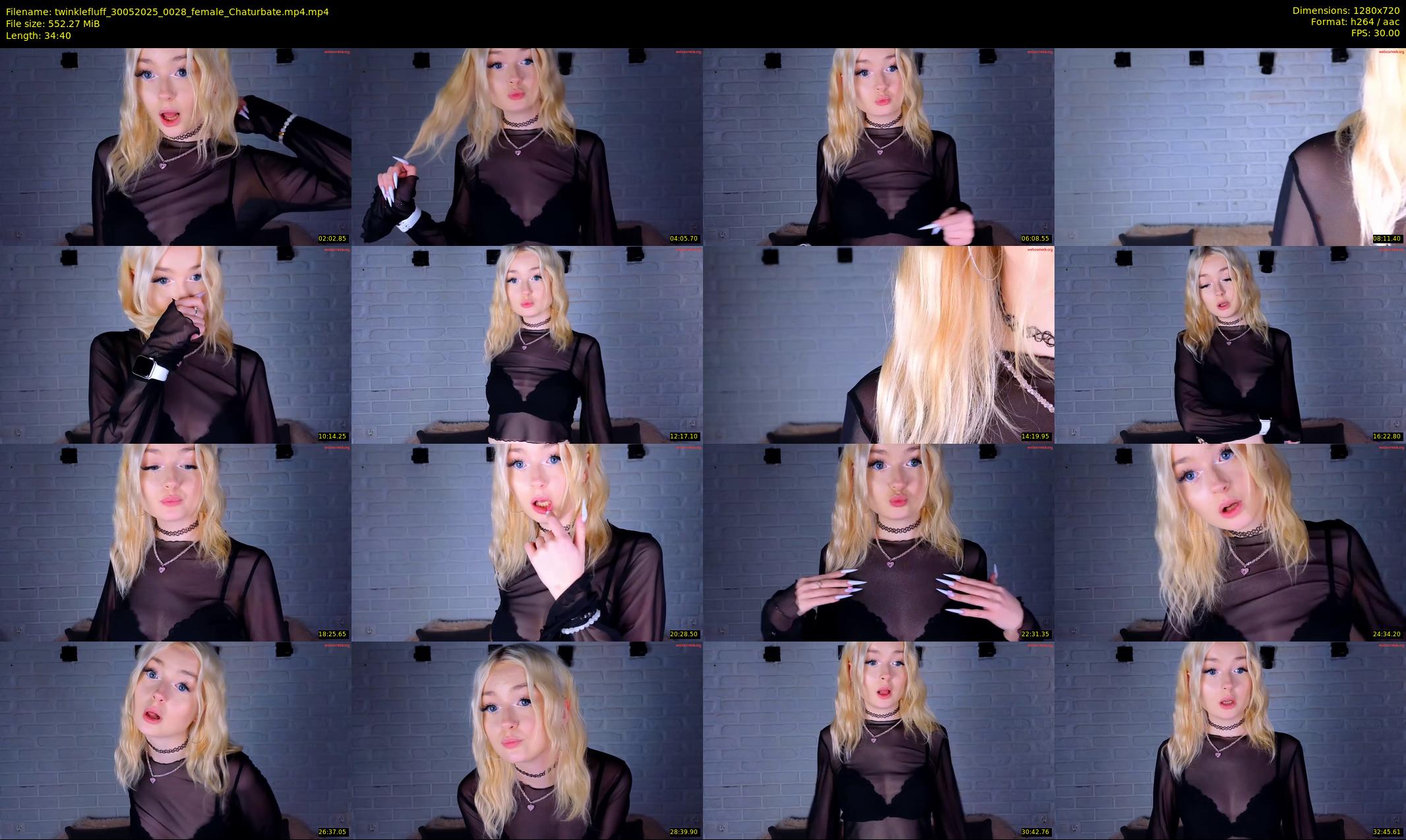 twinklefluff — 35 minute Chaturbate female cam show recording, 720p, May 30, 2025
