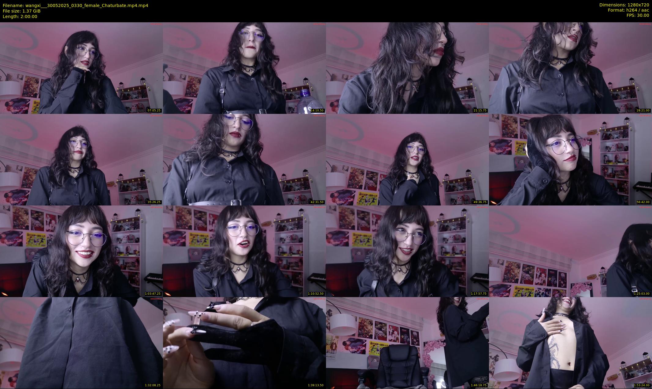 wangxi__ — 120 minute Chaturbate female cam show recording, 720p, May 30, 2025