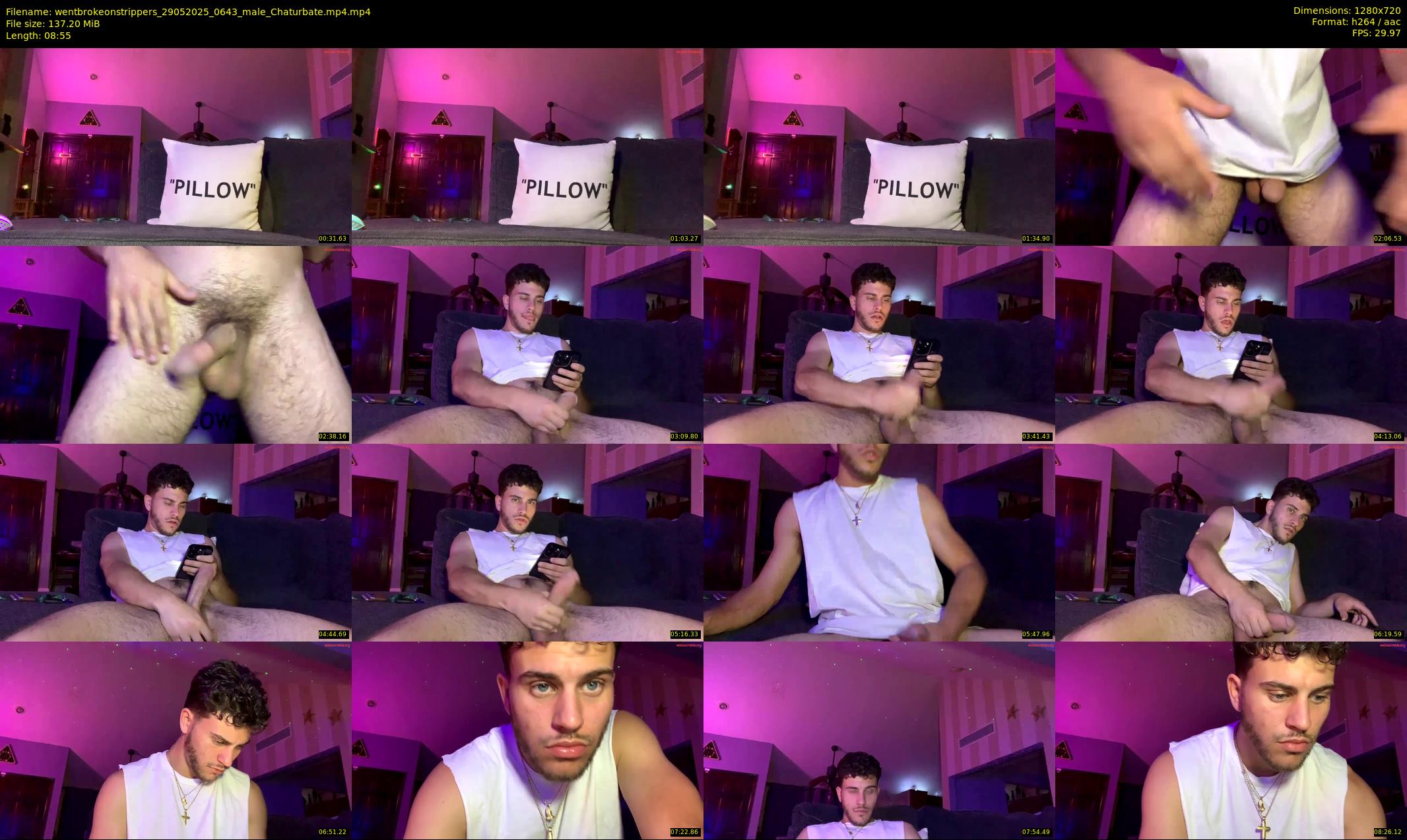 wentbrokeonstrippers — 9 minute Chaturbate male cam show recording, 720p, May 29, 2025