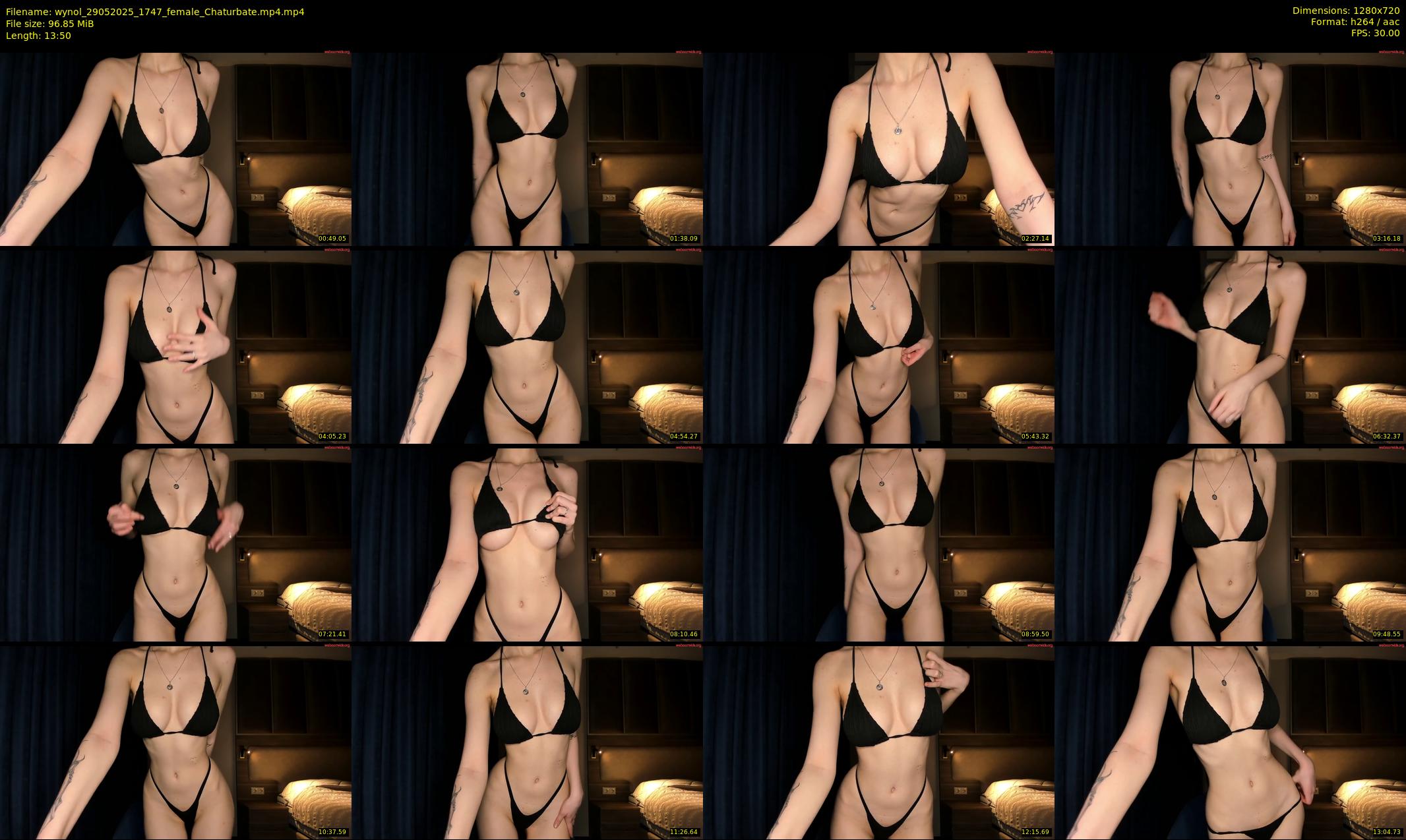 wynol — 14 minute Chaturbate female cam show recording, 720p, May 29, 2025