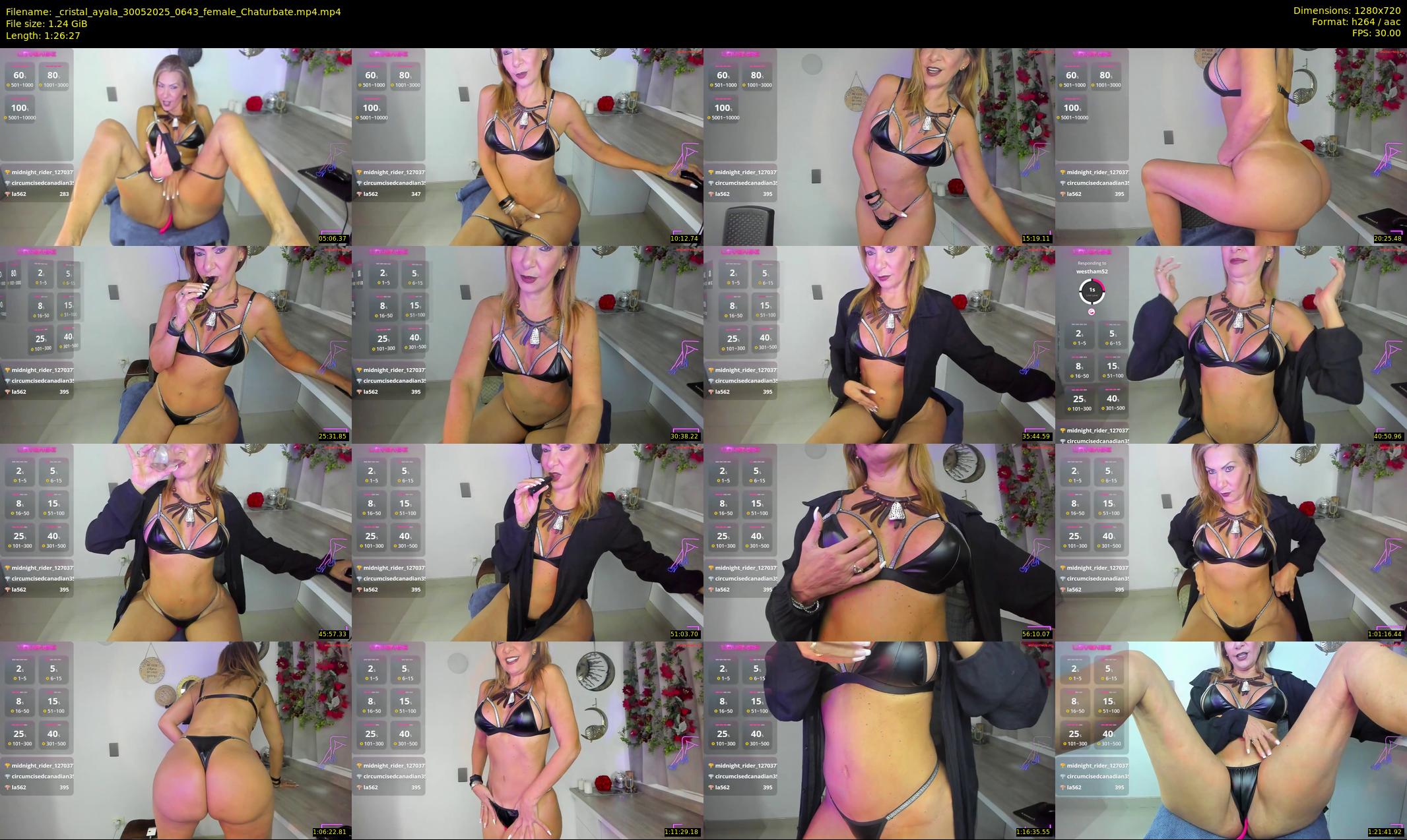 _cristal_ayala — 87 minute Chaturbate female cam show recording, 720p, May 30, 2025