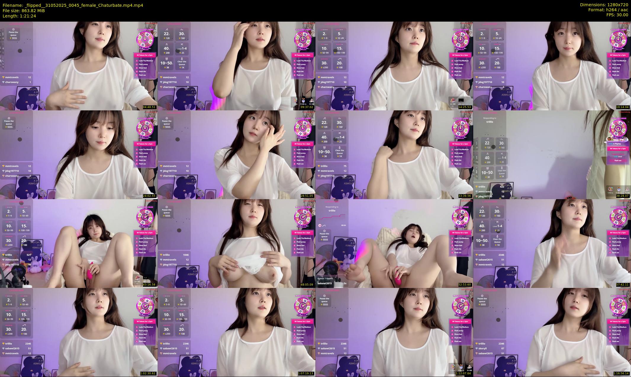 _flipped_ — 82 minute Chaturbate female cam show recording, 720p, May 31, 2025