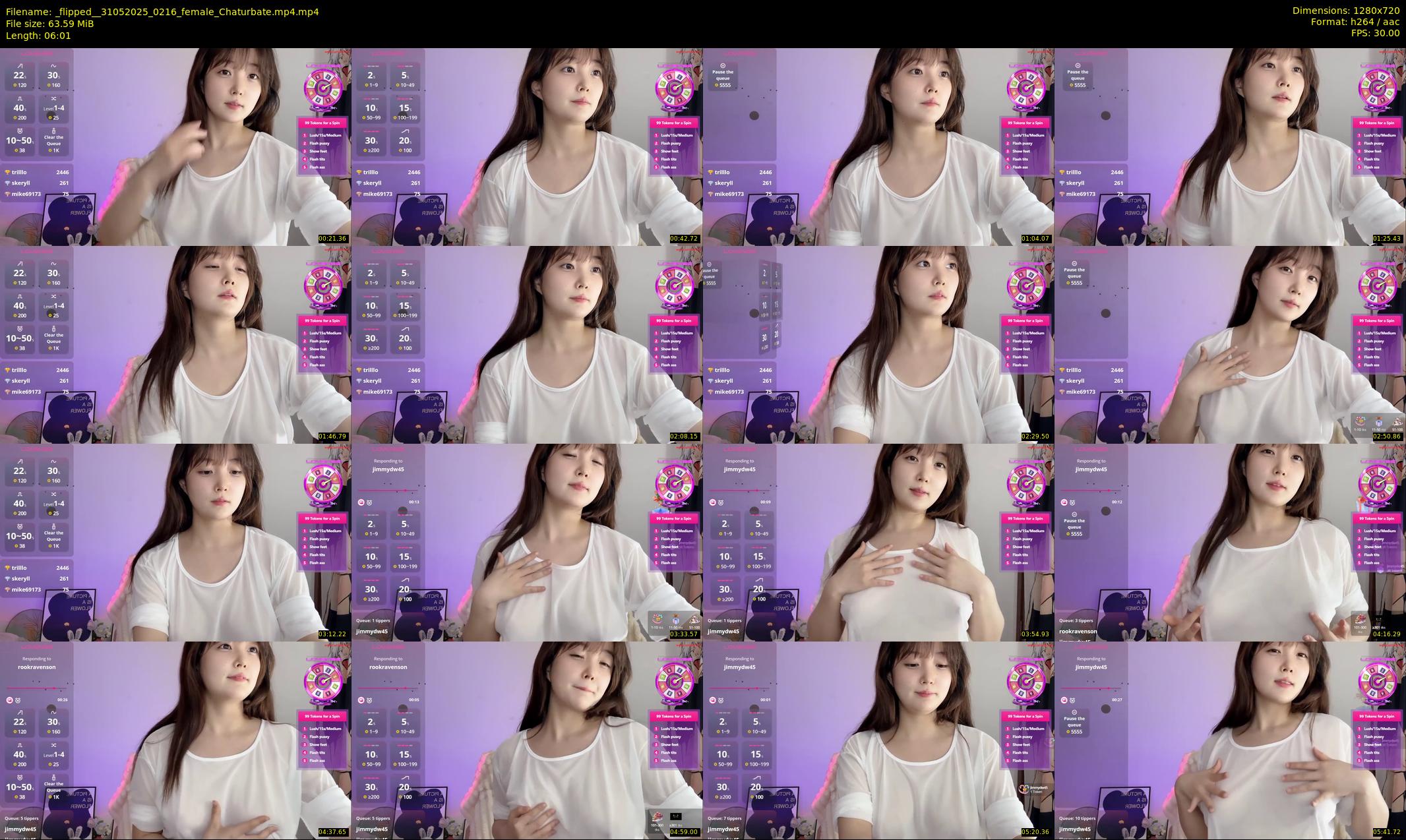 _flipped_ — 7 minute Chaturbate female cam show recording, 720p, May 31, 2025