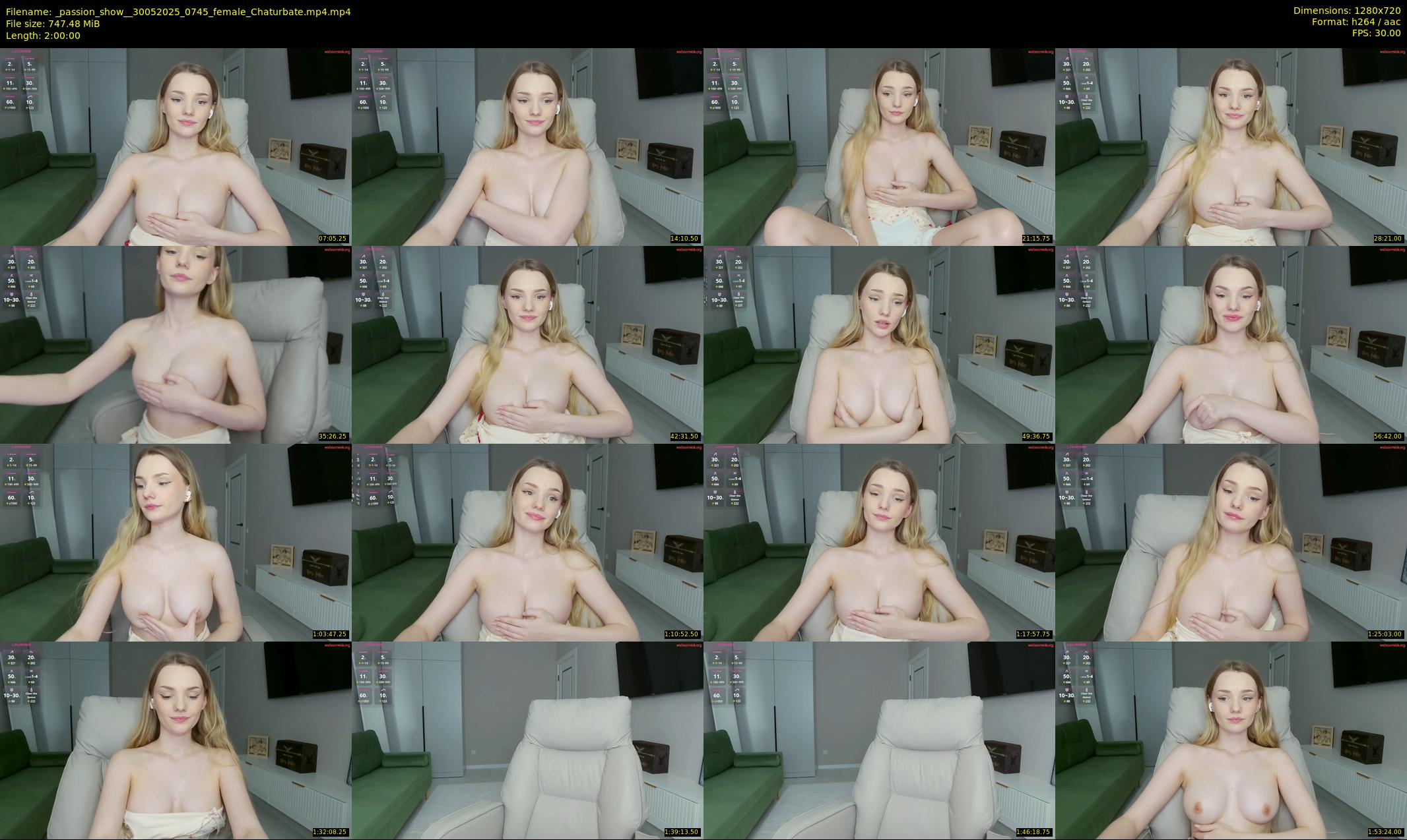 _passion_show_ — 120 minute Chaturbate couple cam show recording, 720p, May 30, 2025