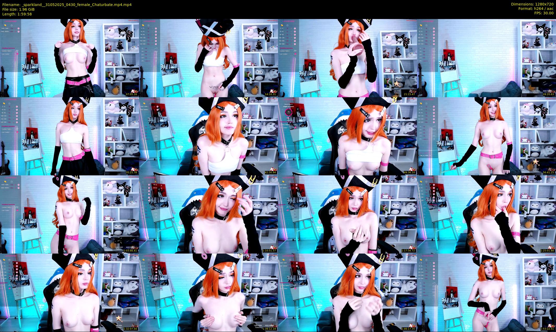 _sparkland_ — 120 minute Chaturbate female cam show recording, 720p, May 31, 2025