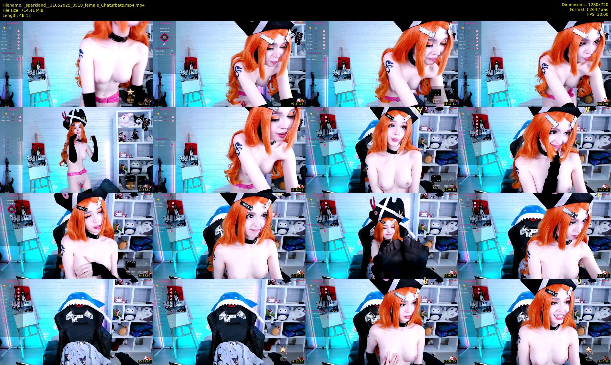 _sparkland_ — 47 minute Chaturbate female cam show recording, 720p, May 31, 2025