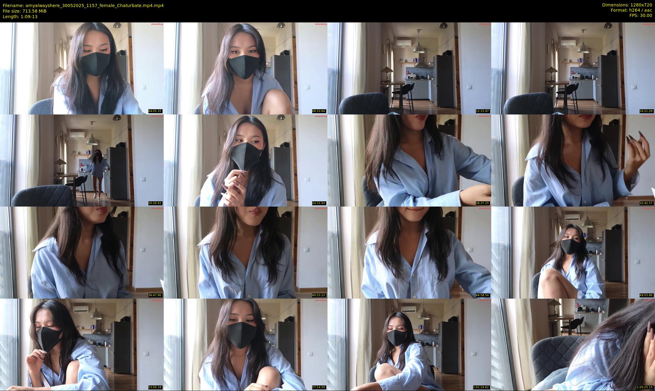 amyalwayshere — 70 minute Chaturbate female cam show recording, 720p, May 30, 2025