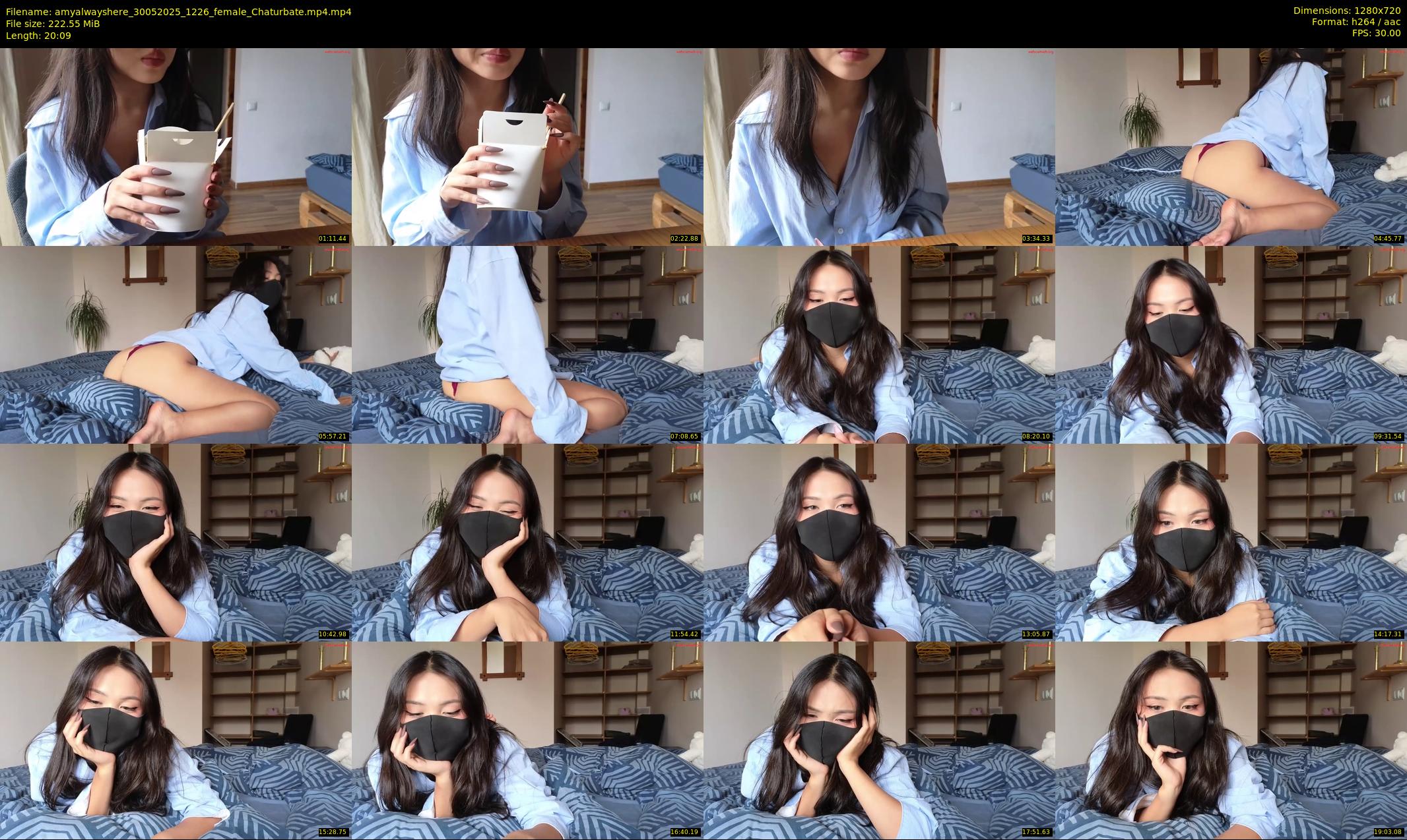 amyalwayshere — 21 minute Chaturbate female cam show recording, 720p, May 30, 2025