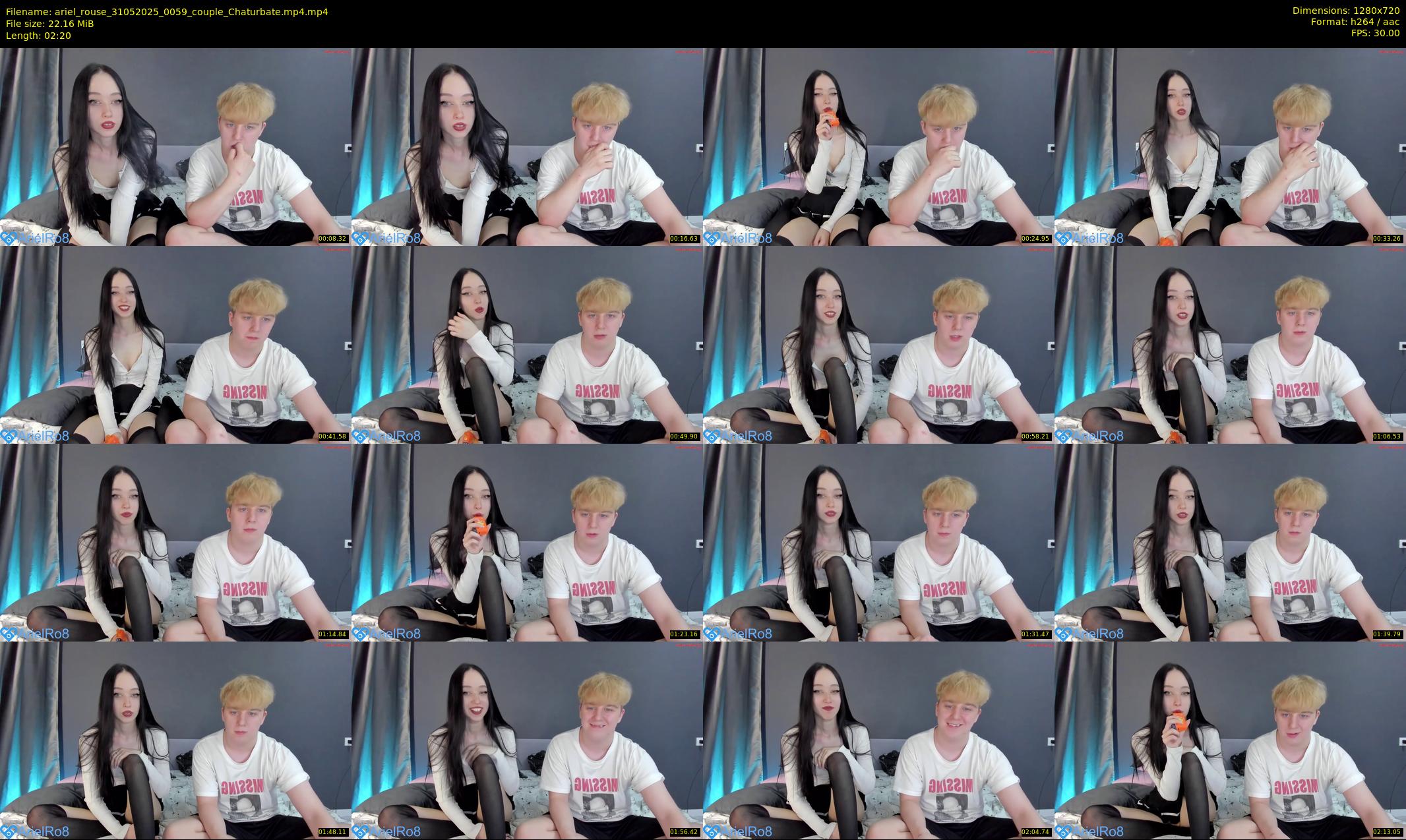 ariel_rouse — 3 minute Chaturbate female cam show recording, 720p, May 31, 2025