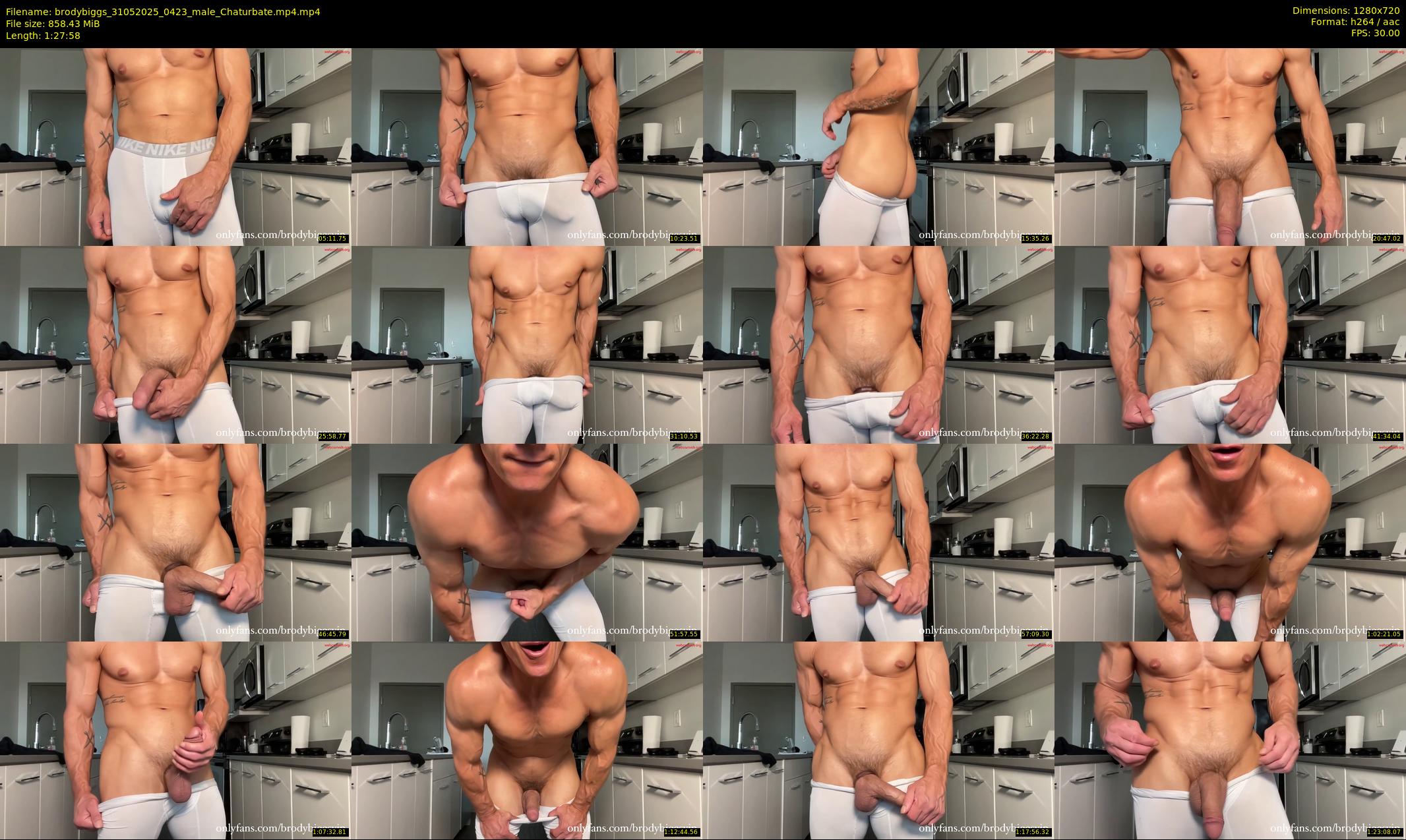 brodybiggs — 88 minute Chaturbate male cam show recording, 720p, May 31, 2025