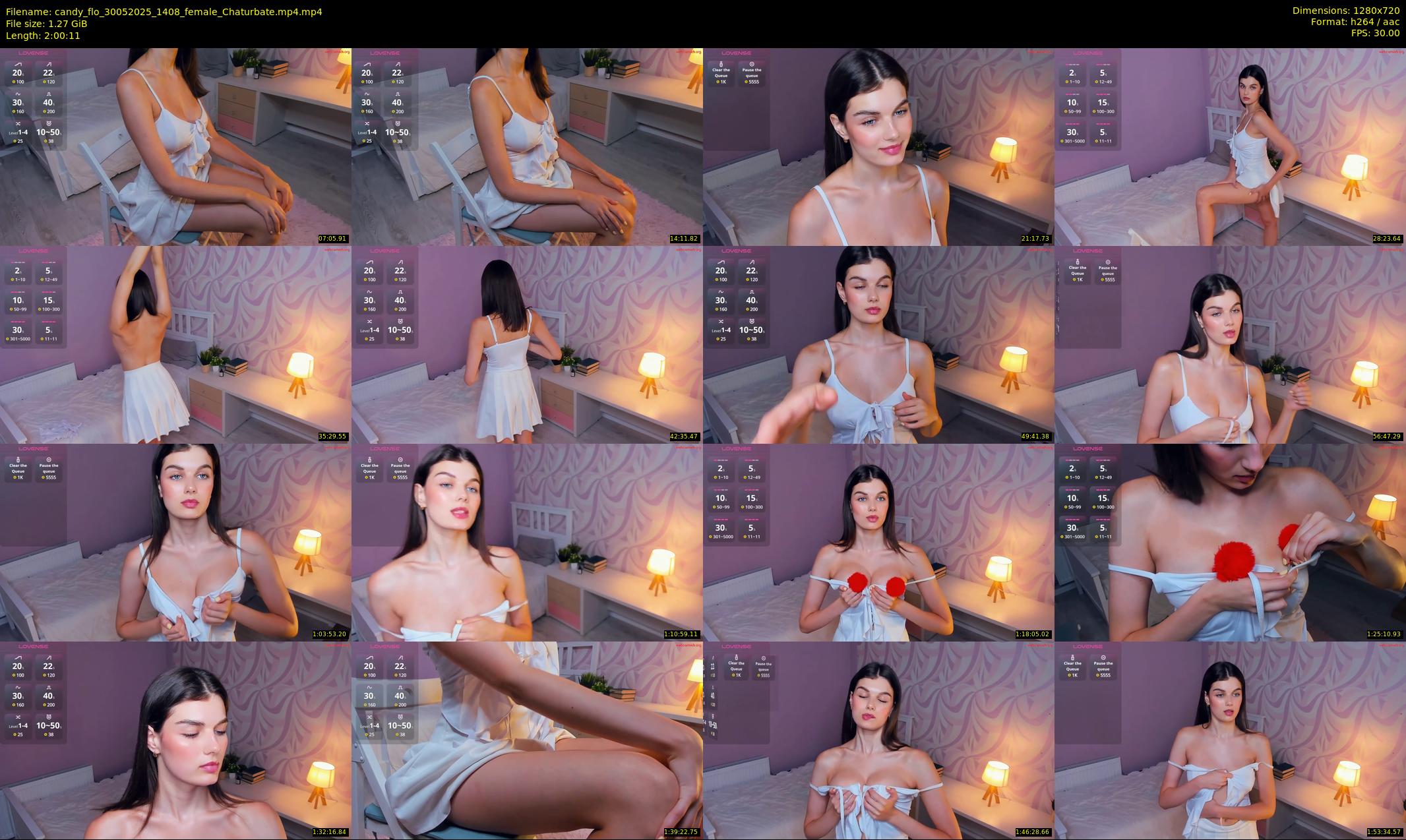 candy_flo — 121 minute Chaturbate female cam show recording, 720p, May 30, 2025