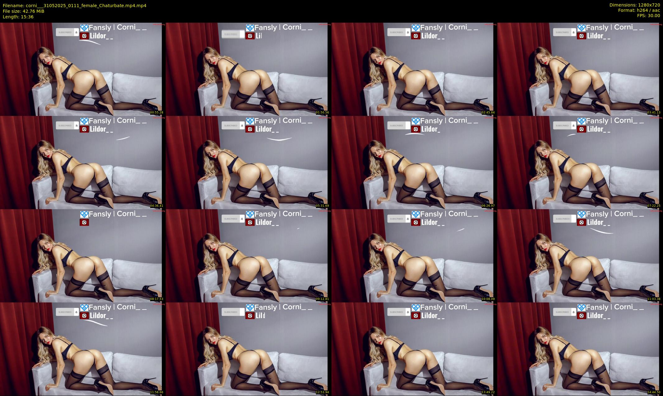 corni__ — 16 minute Chaturbate female cam show recording, 720p, May 31, 2025