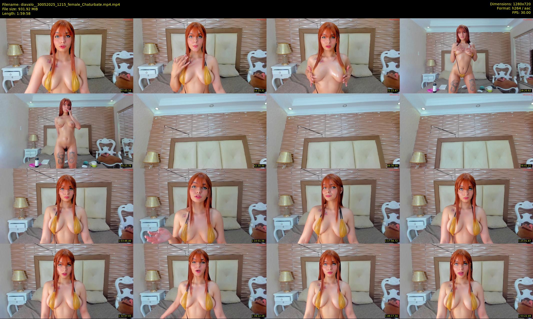 diavalo_ — 120 minute Chaturbate female cam show recording, 720p, May 30, 2025