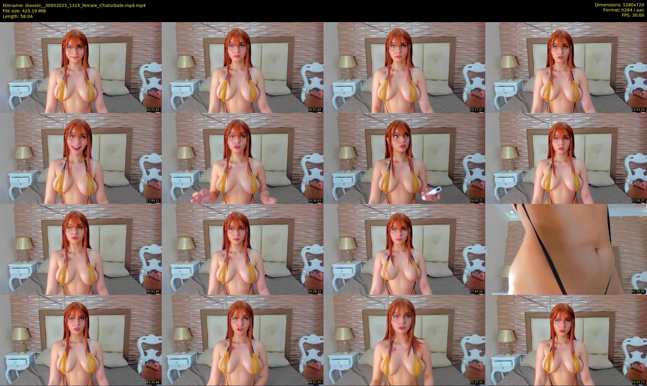 diavalo_ — 59 minute Chaturbate female cam show recording, 720p, May 30, 2025