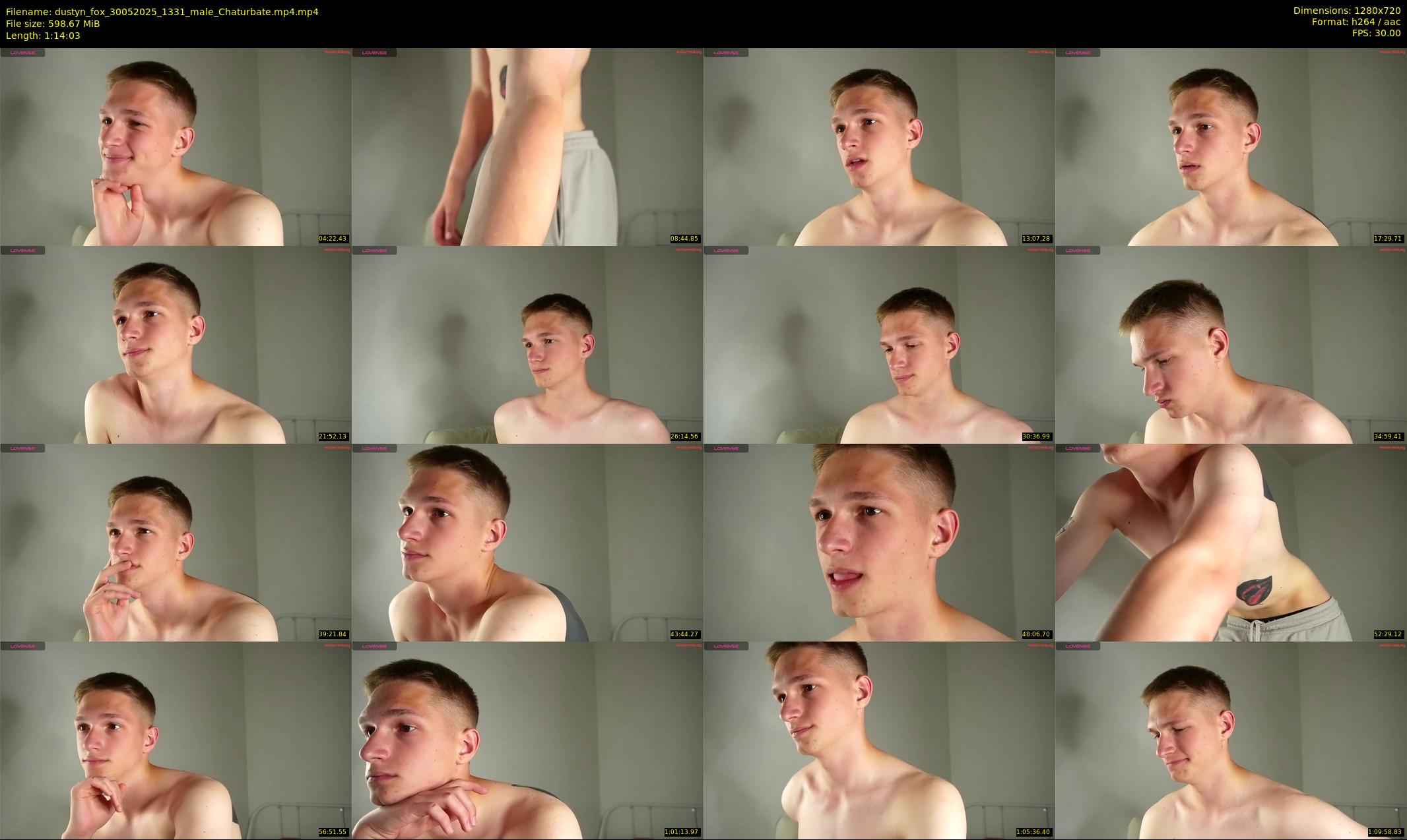 dustyn_fox — 75 minute Chaturbate male cam show recording, 720p, May 30, 2025