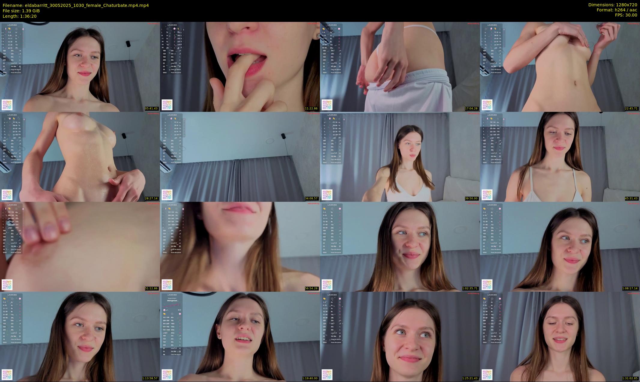 eldabarritt — 97 minute Chaturbate female cam show recording, 720p, May 30, 2025