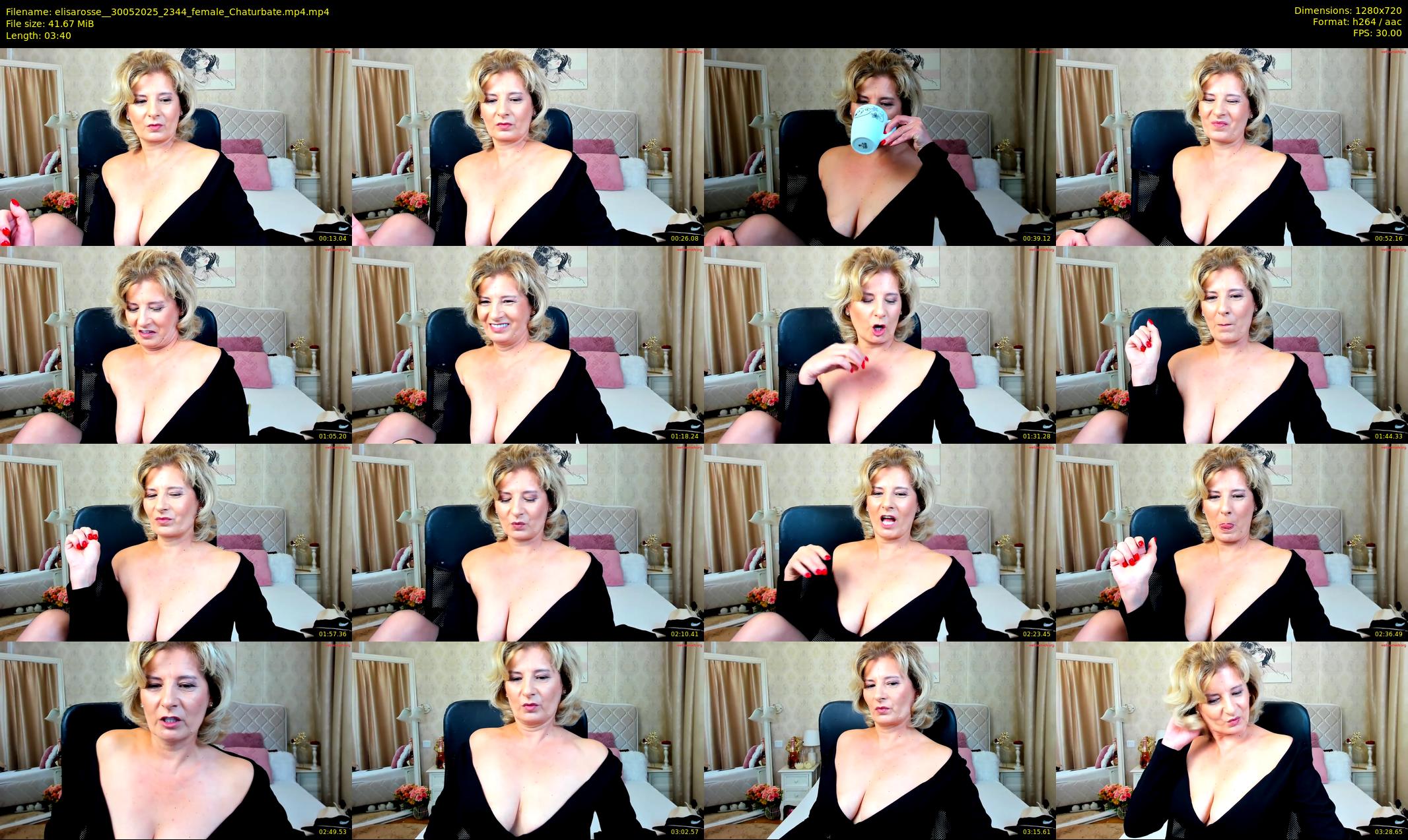elisarosse_ — 4 minute Chaturbate female cam show recording, 720p, May 30, 2025