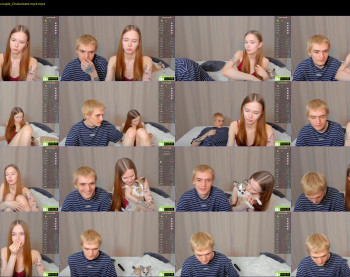 eshcka — 13 minute Chaturbate couple cam show recording, 720p, May 30, 2025