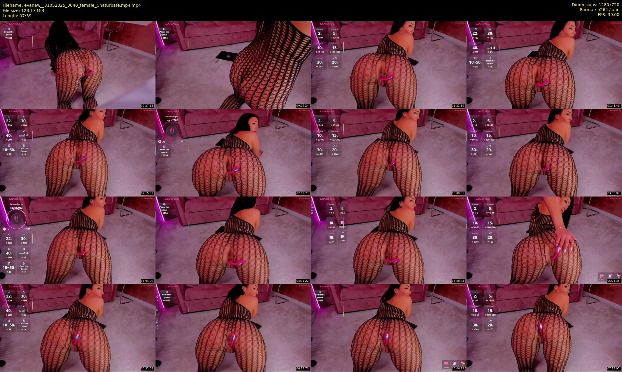 evanew_ — 8 minute Chaturbate female cam show recording, 720p, May 31, 2025