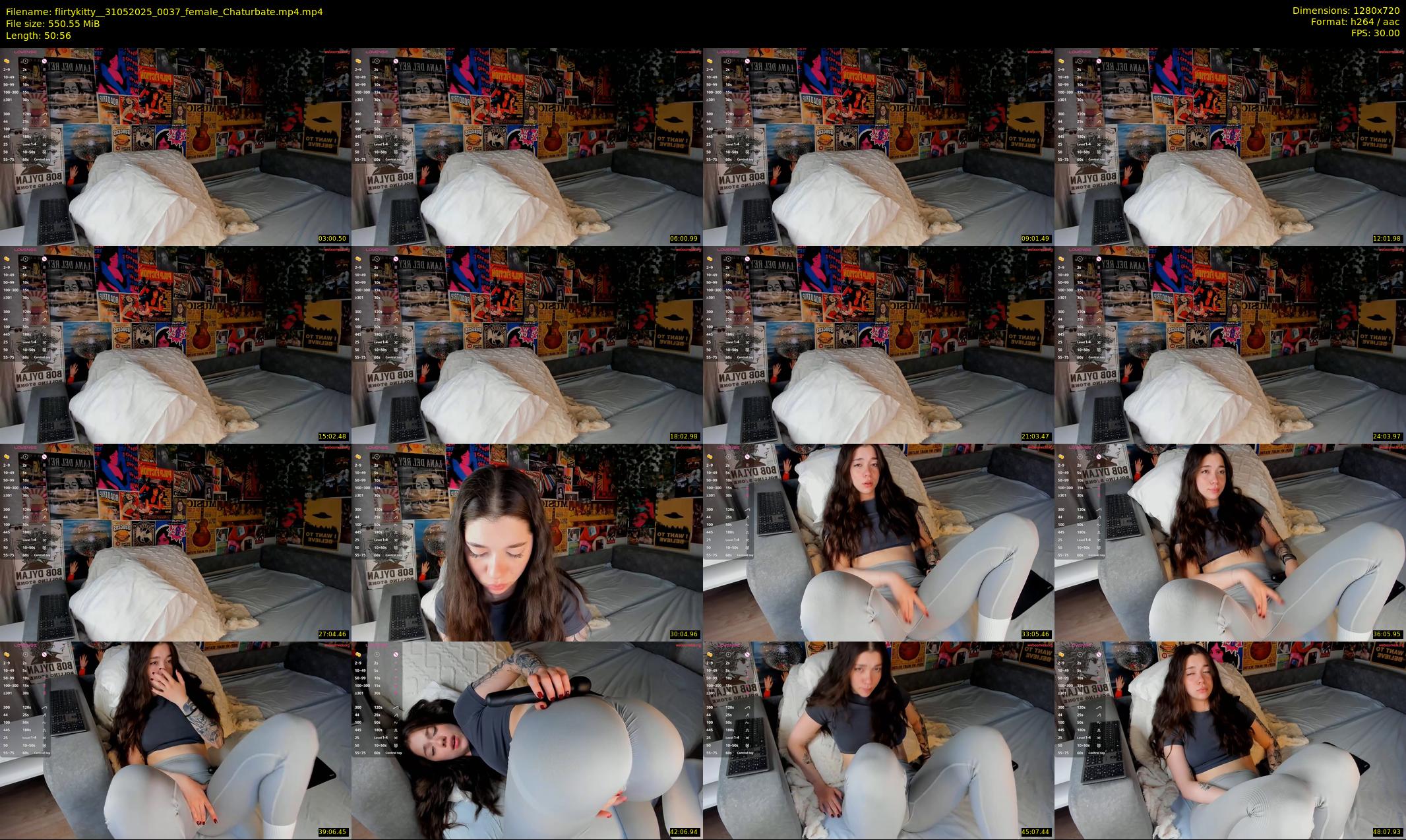flirtykitty_ — 51 minute Chaturbate female cam show recording, 720p, May 31, 2025