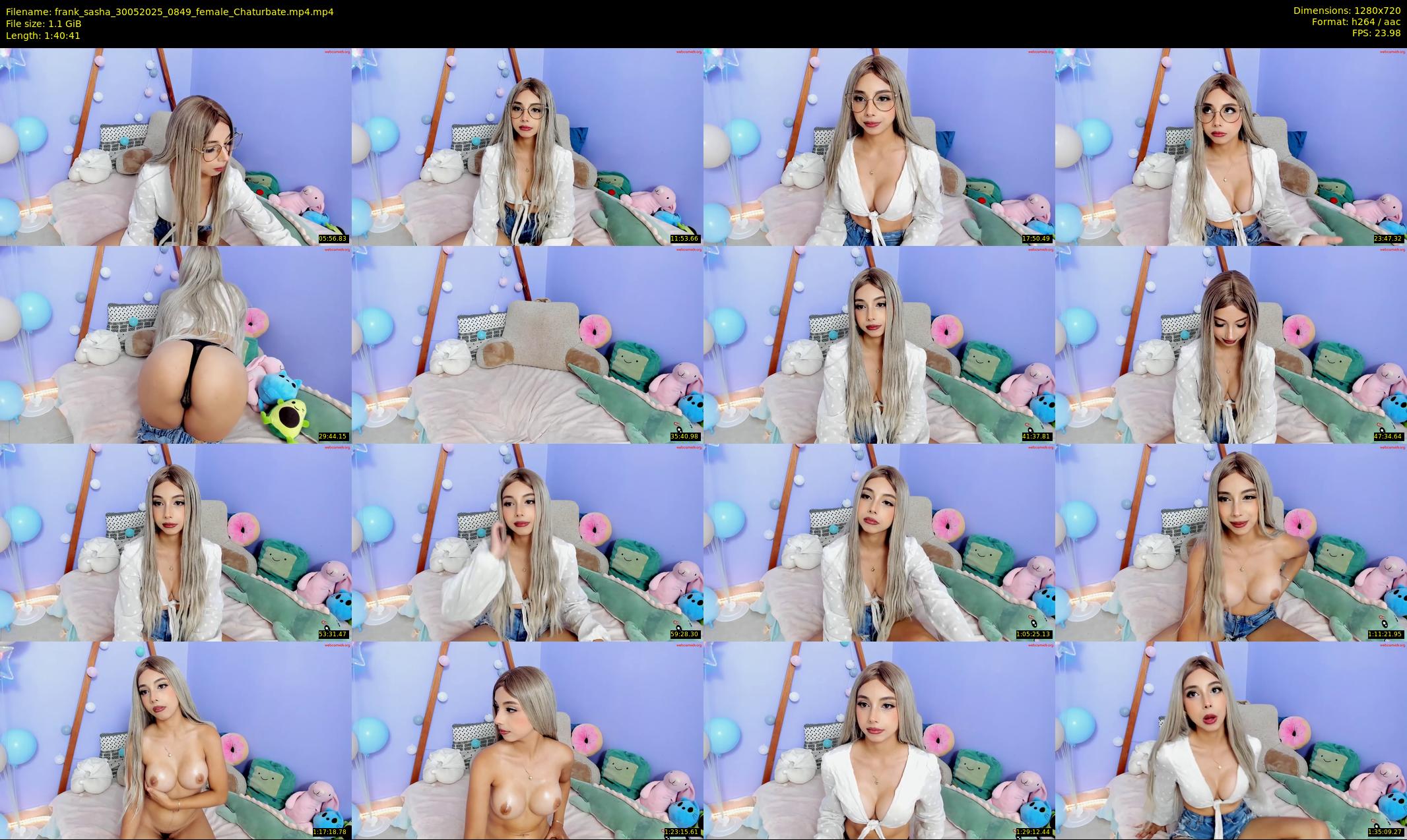 frank_sasha — 101 minute Chaturbate couple cam show recording, 720p, May 30, 2025