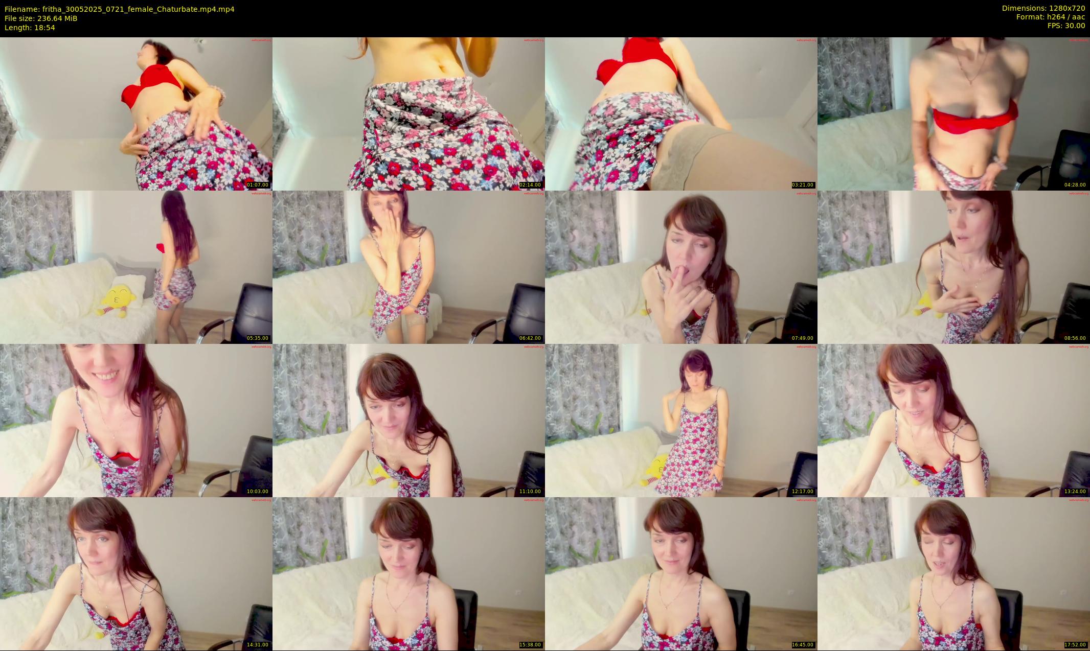 fritha — 19 minute Chaturbate female cam show recording, 720p, May 30, 2025