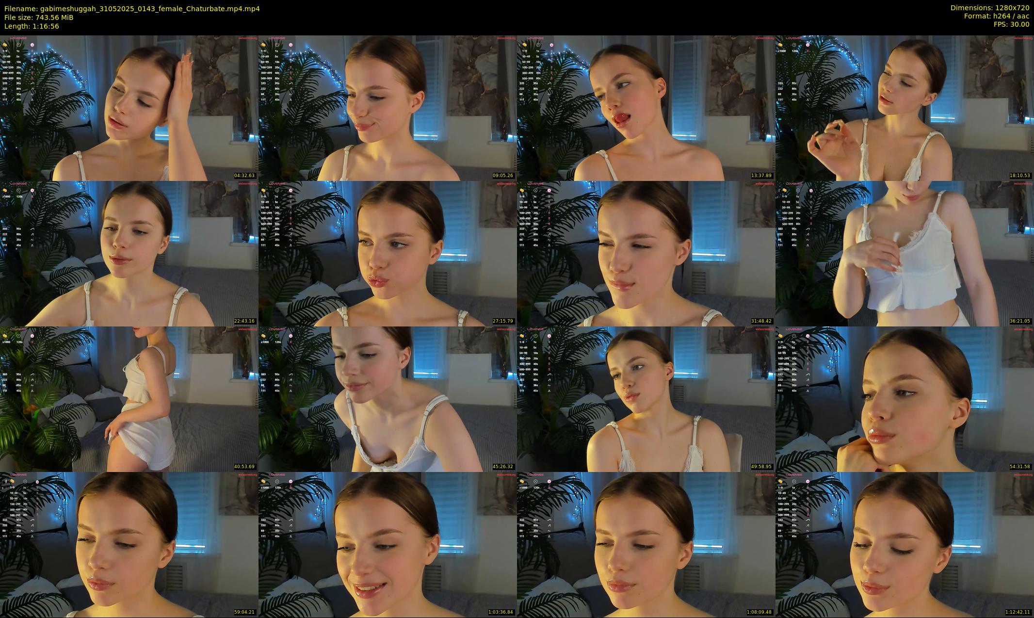 gabimeshuggah — 77 minute Chaturbate female cam show recording, 720p, May 31, 2025