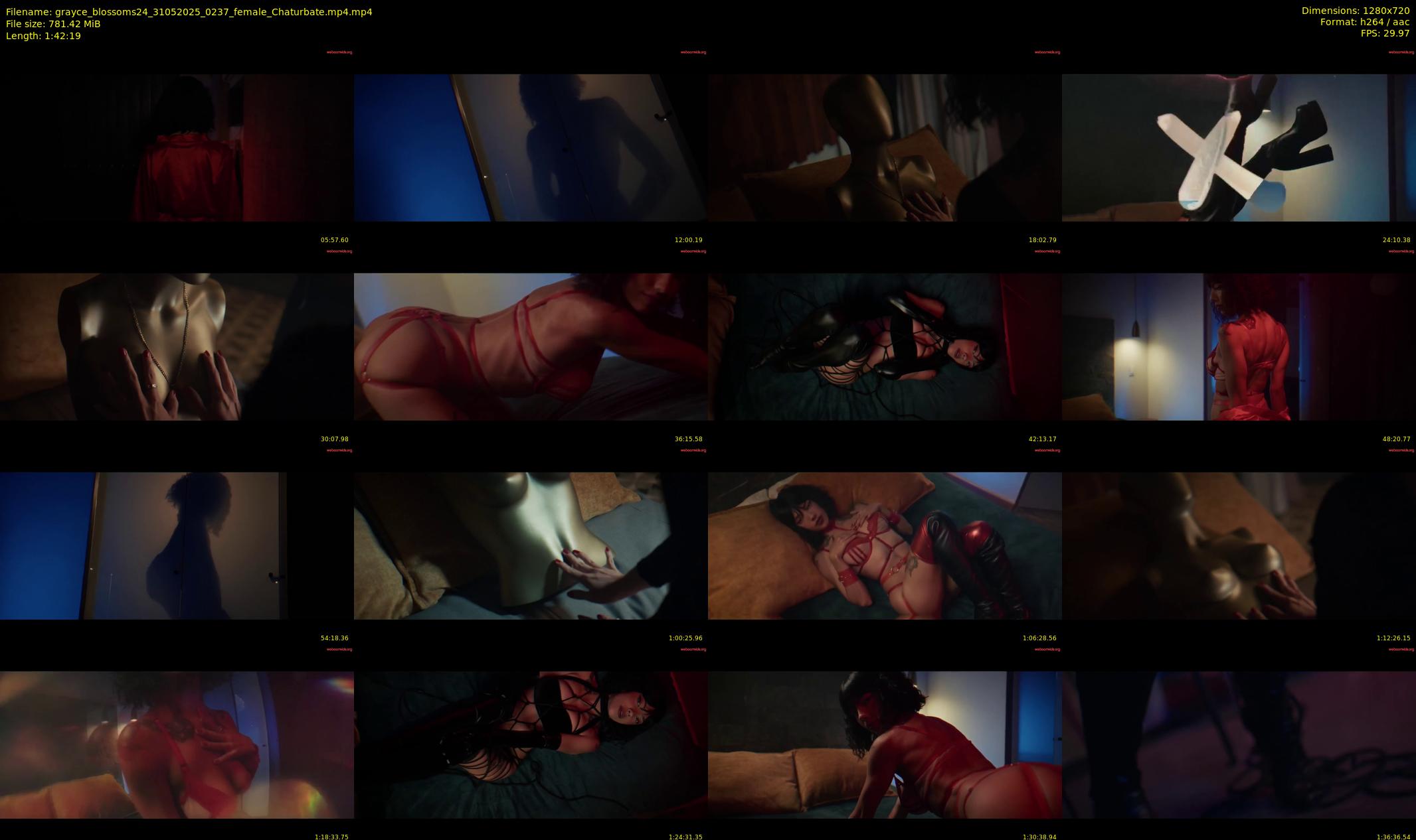 grayce_blossoms24 — 103 minute Chaturbate female cam show recording, 720p, May 31, 2025