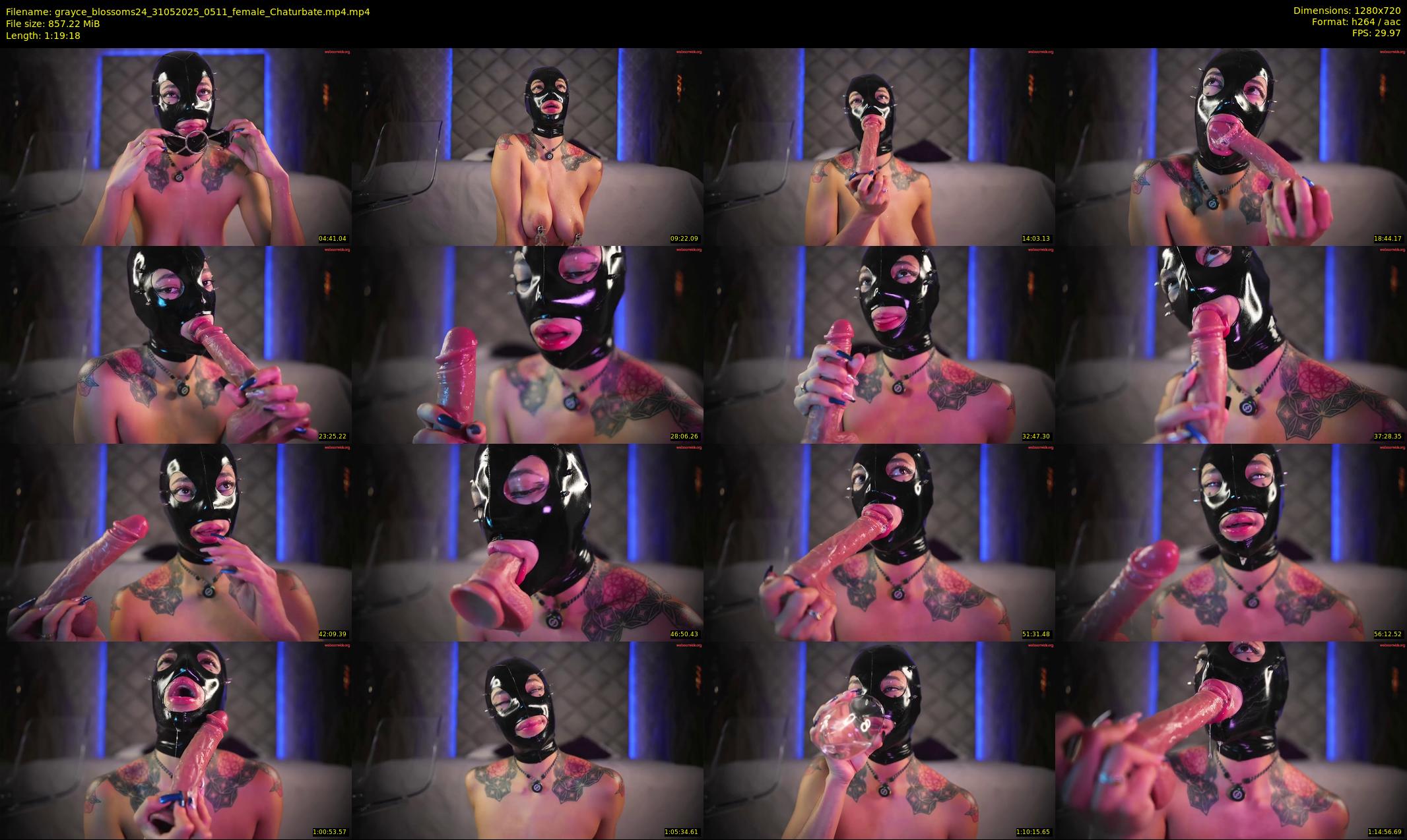 grayce_blossoms24 — 80 minute Chaturbate female cam show recording, 720p, May 31, 2025