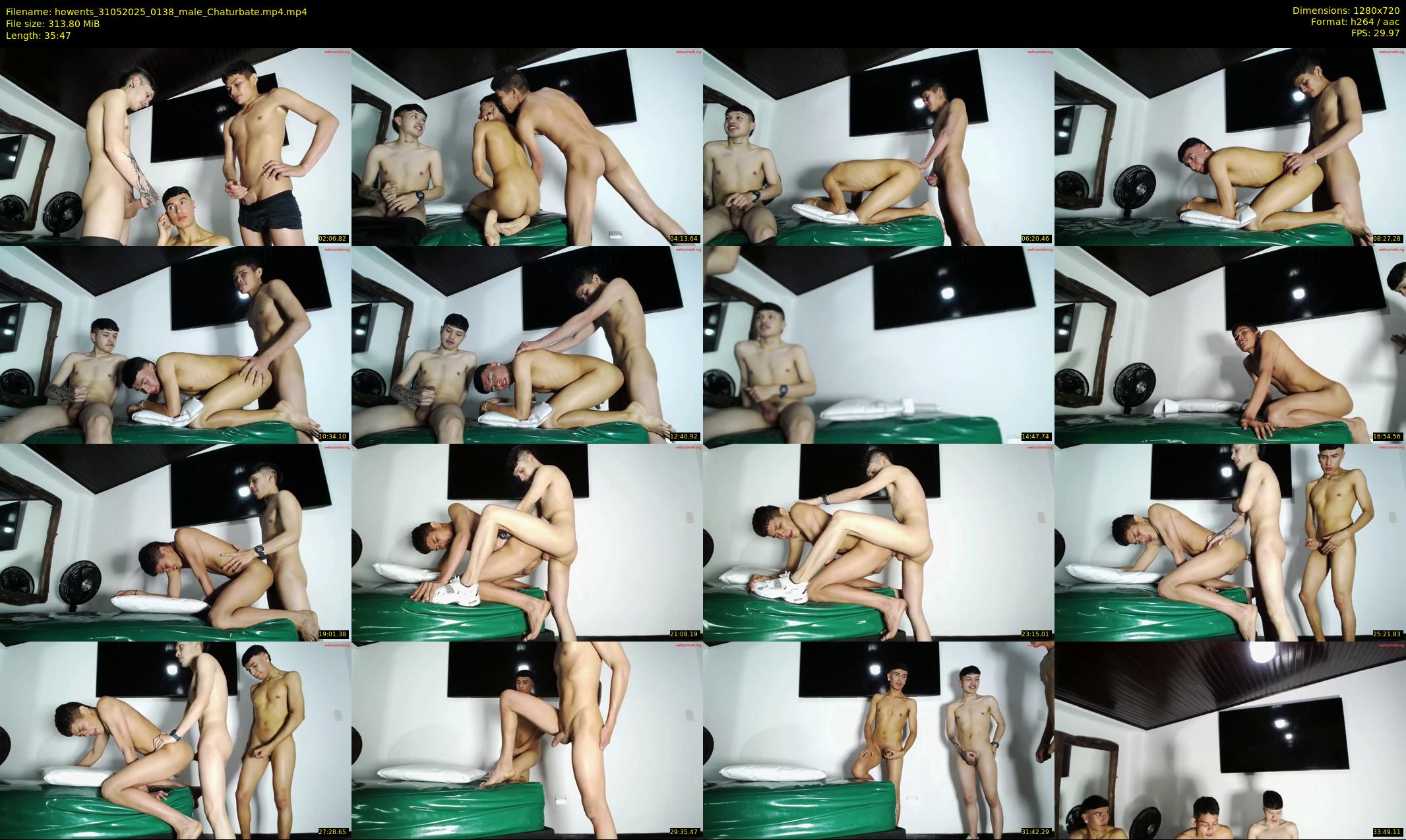 howents — 36 minute Chaturbate male cam show recording, 720p, May 31, 2025