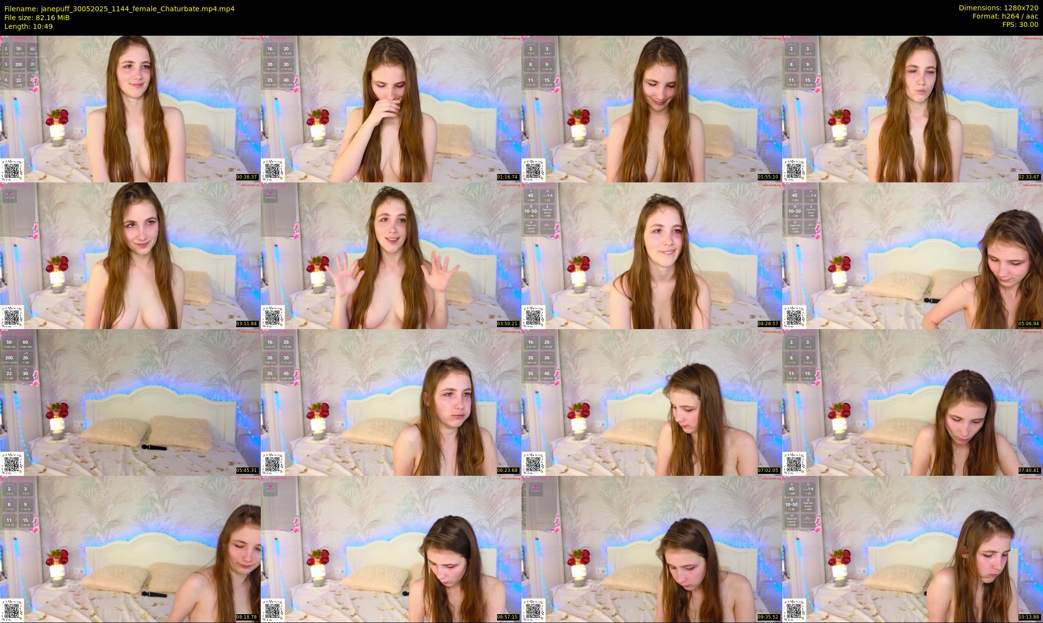 janepuff — 11 minute Chaturbate female cam show recording, 720p, May 30, 2025