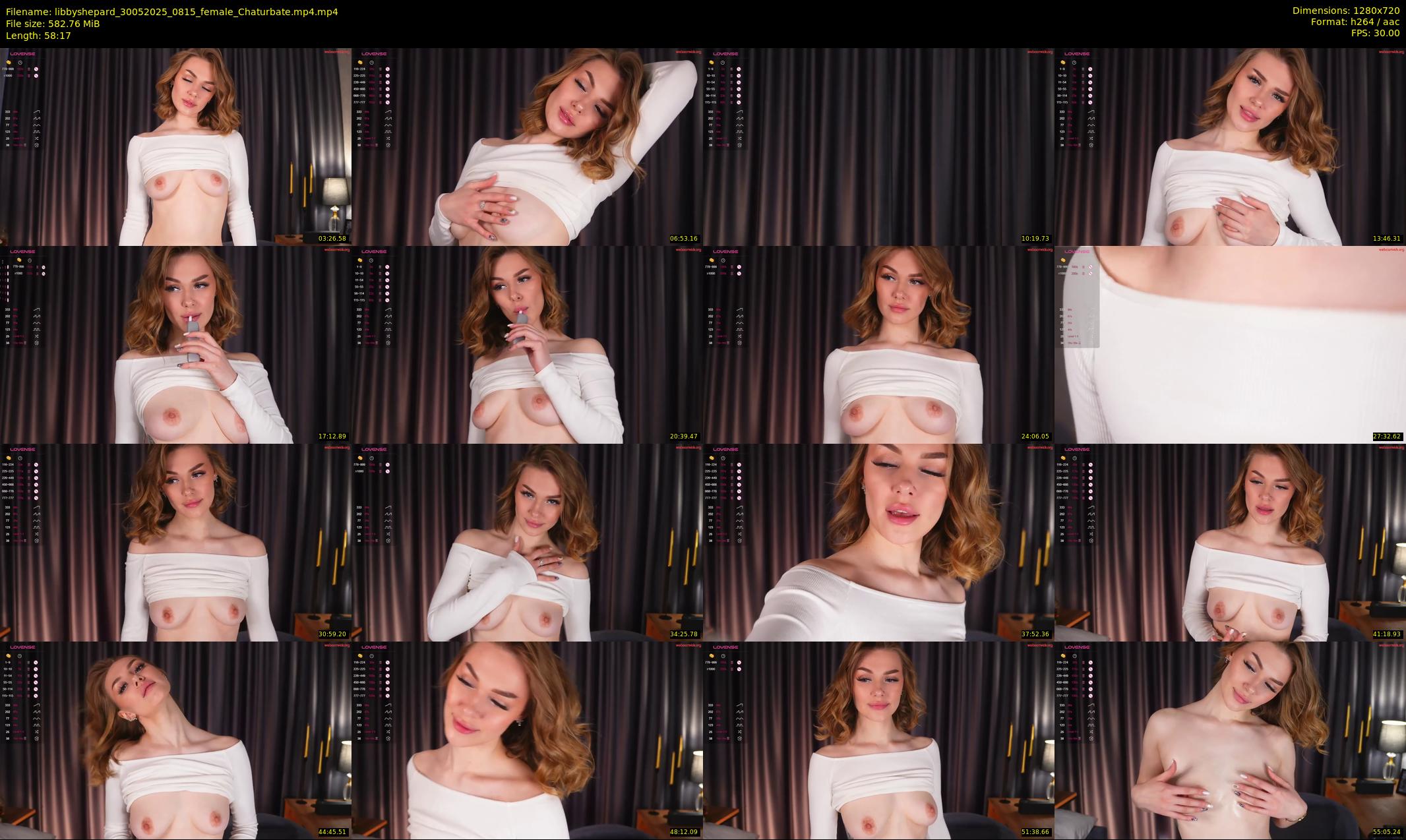 libbyshepard — 59 minute Chaturbate female cam show recording, 720p, May 30, 2025