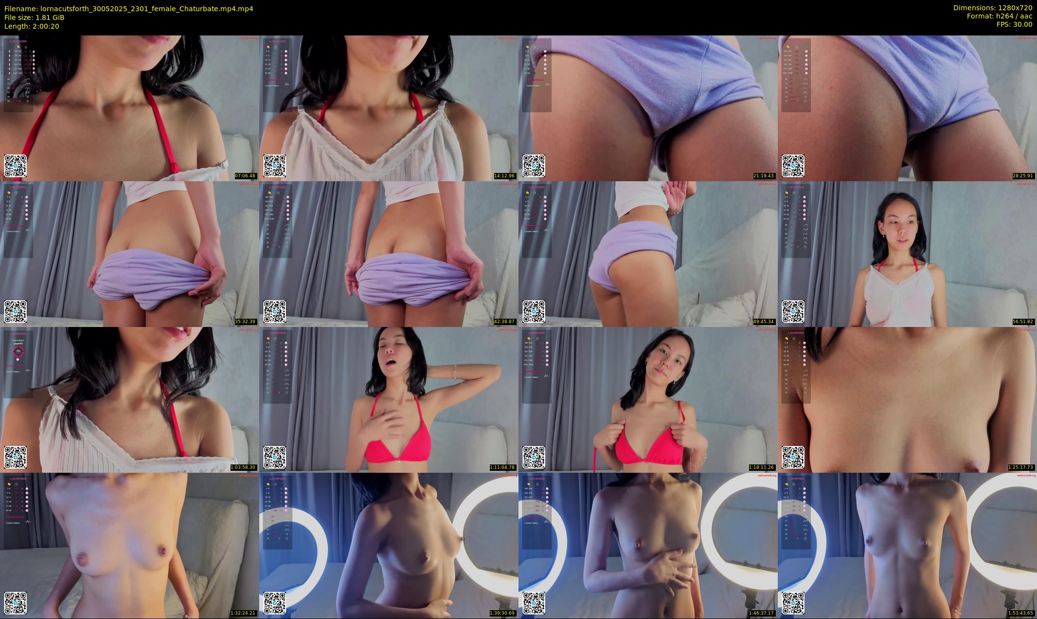 lornacutsforth — 121 minute Chaturbate female cam show recording, 720p, May 30, 2025