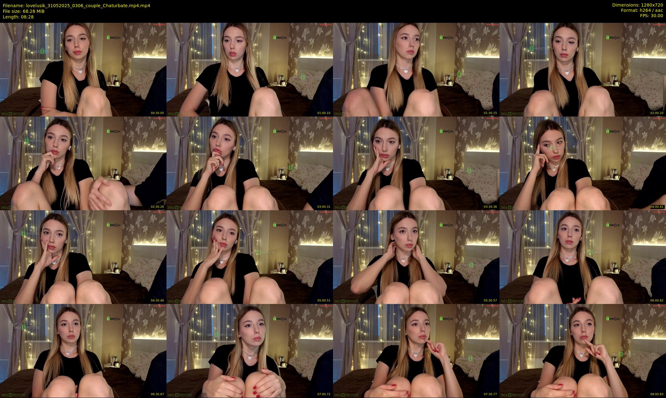 lovelusik — 9 minute Chaturbate couple cam show recording, 720p, May 31, 2025