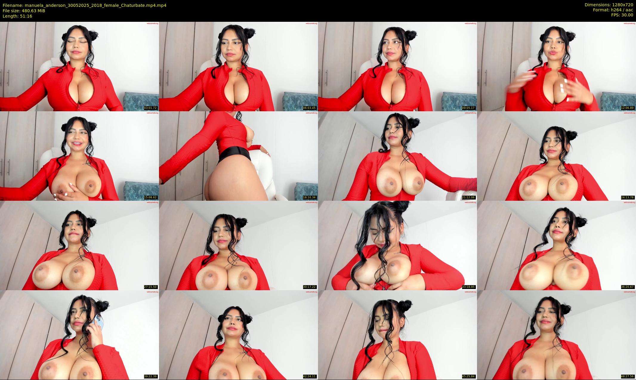 manuela_anderson — 52 minute Chaturbate female cam show recording, 720p, May 30, 2025