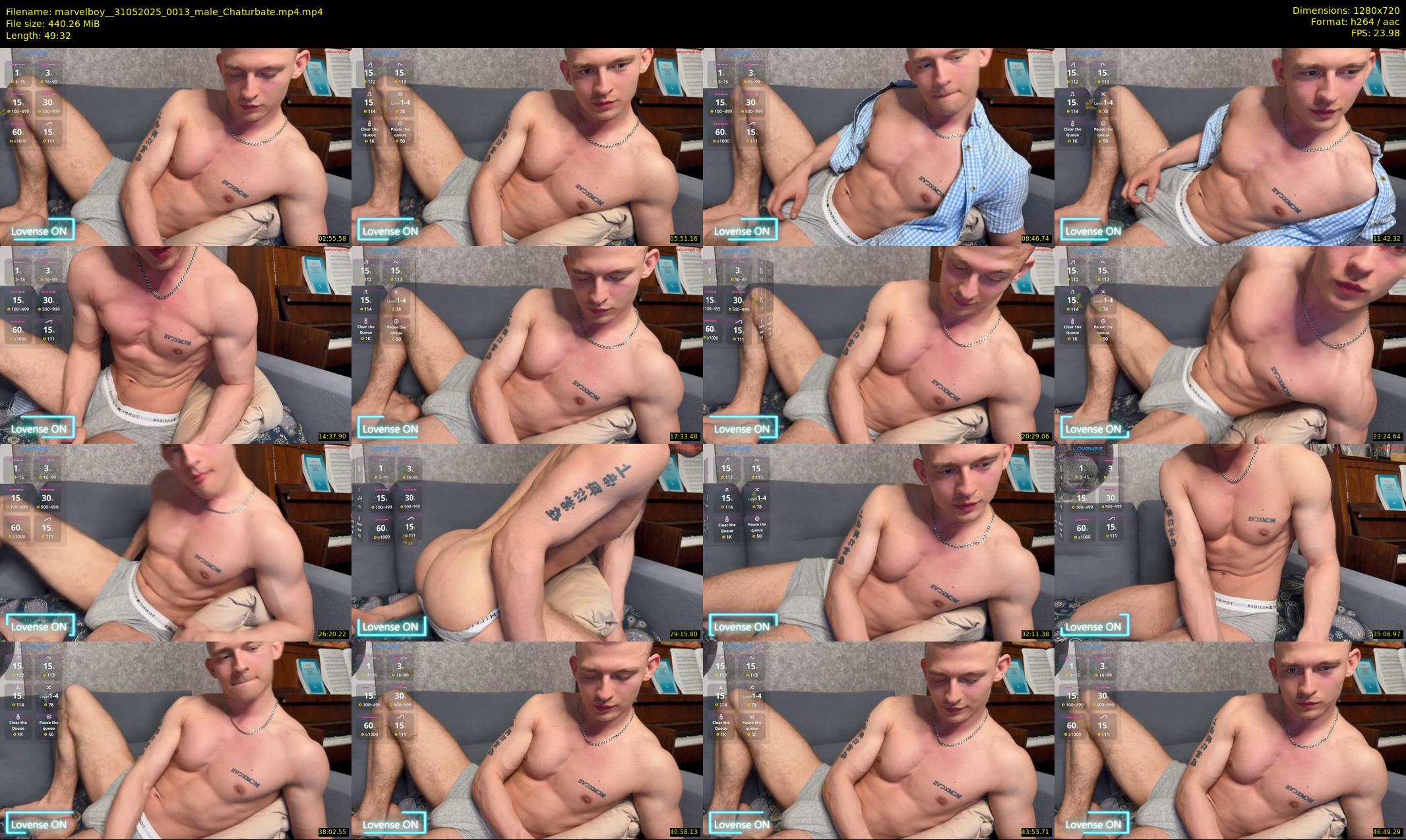 marvelboy_ — 50 minute Chaturbate male cam show recording, 720p, May 31, 2025