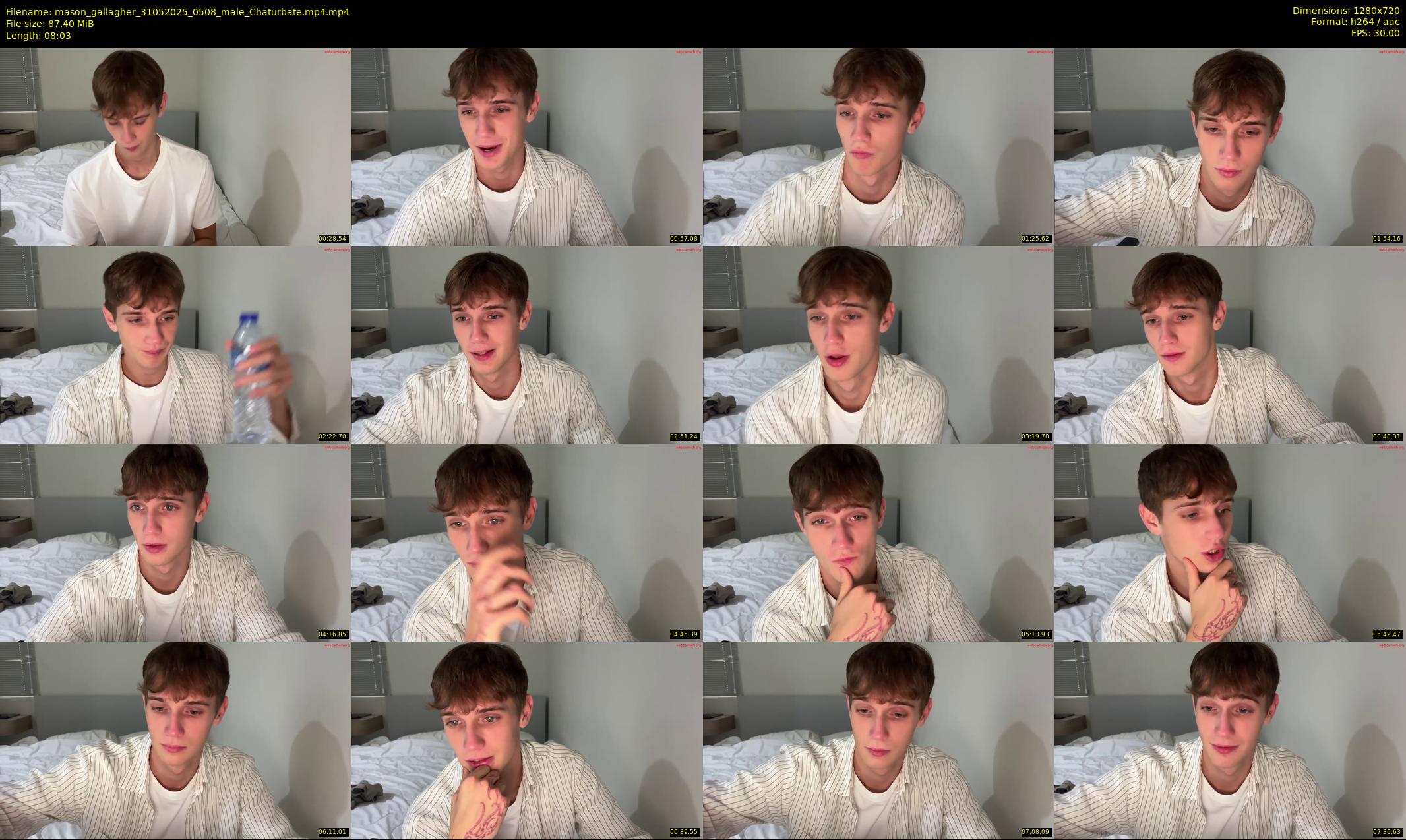 mason_gallagher — 9 minute Chaturbate male cam show recording, 720p, May 31, 2025