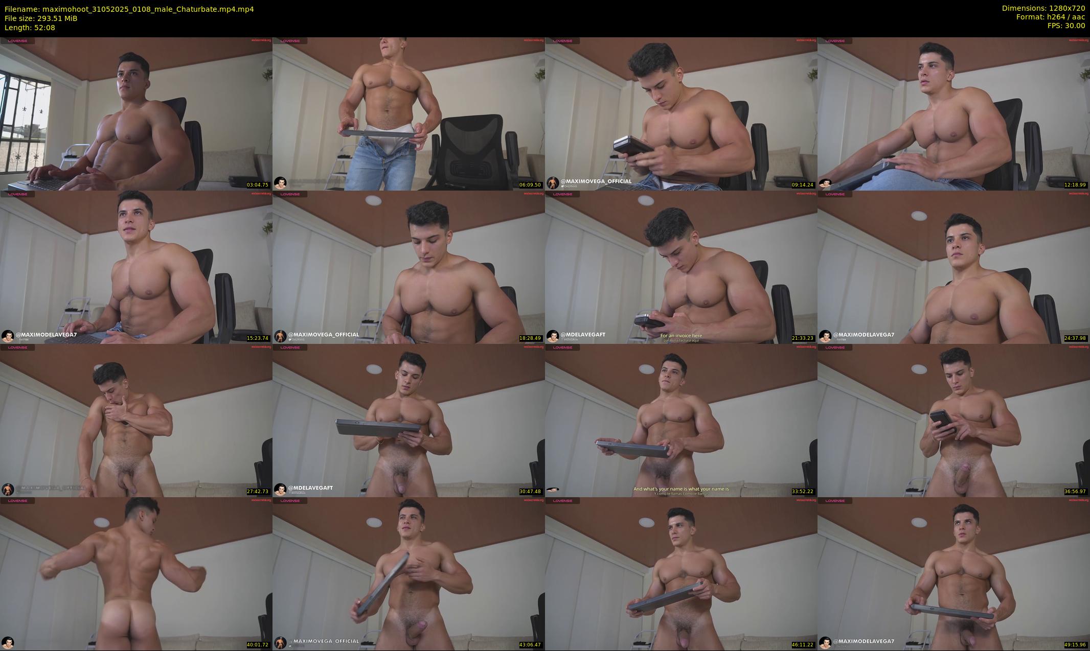 maximohoot — 53 minute Chaturbate male cam show recording, 720p, May 31, 2025