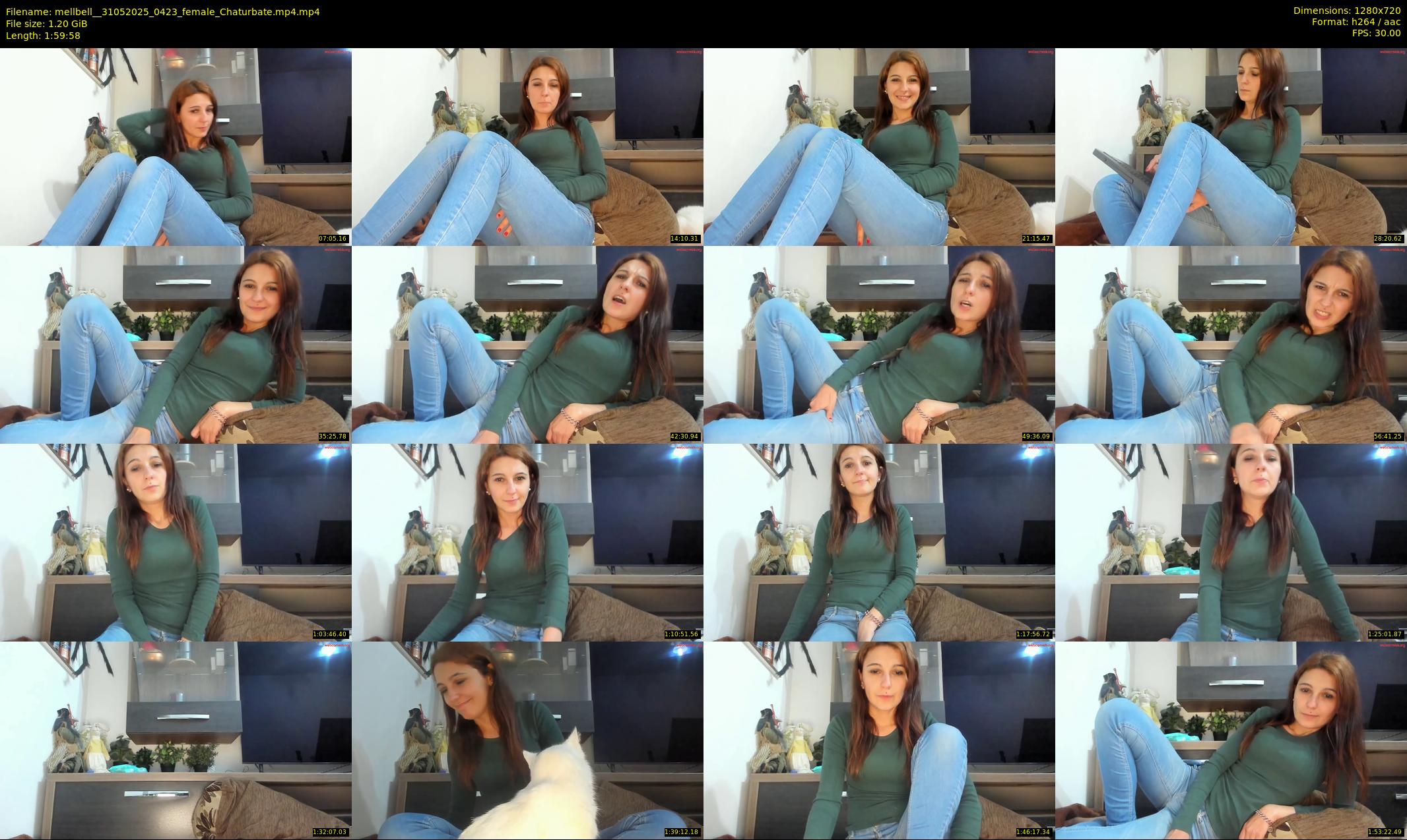 mellbell_ — 120 minute Chaturbate female cam show recording, 720p, May 31, 2025