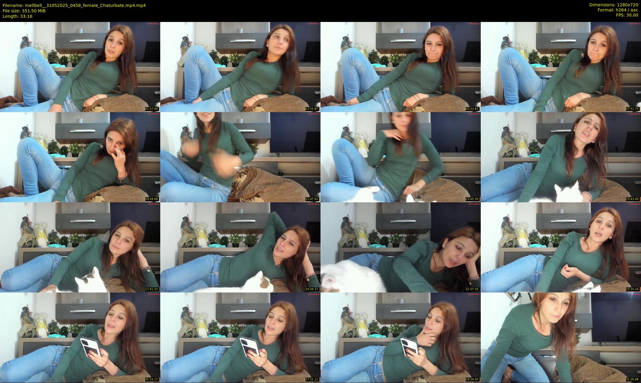 mellbell_ — 34 minute Chaturbate female cam show recording, 720p, May 31, 2025