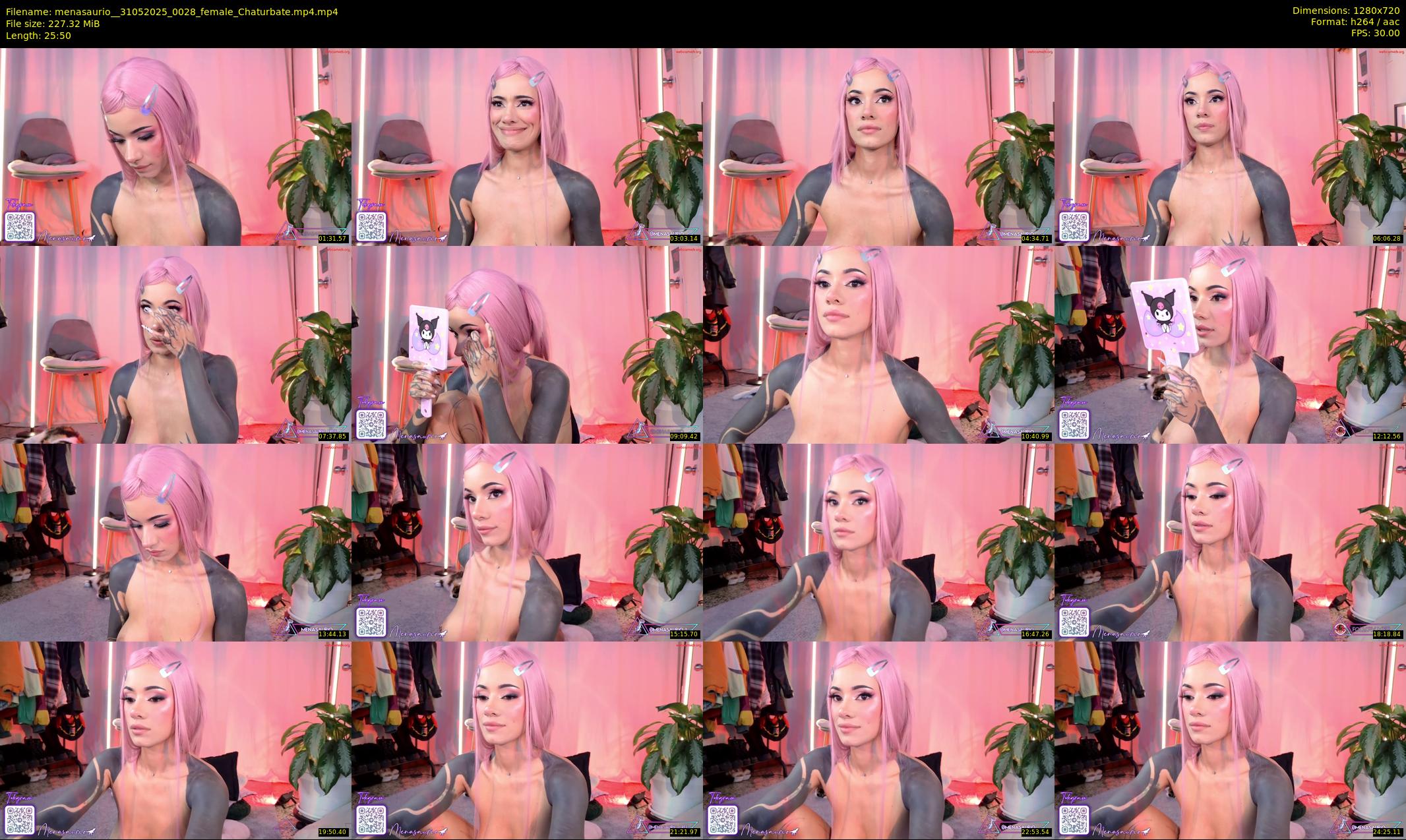 menasaurio_ — 26 minute Chaturbate female cam show recording, 720p, May 31, 2025