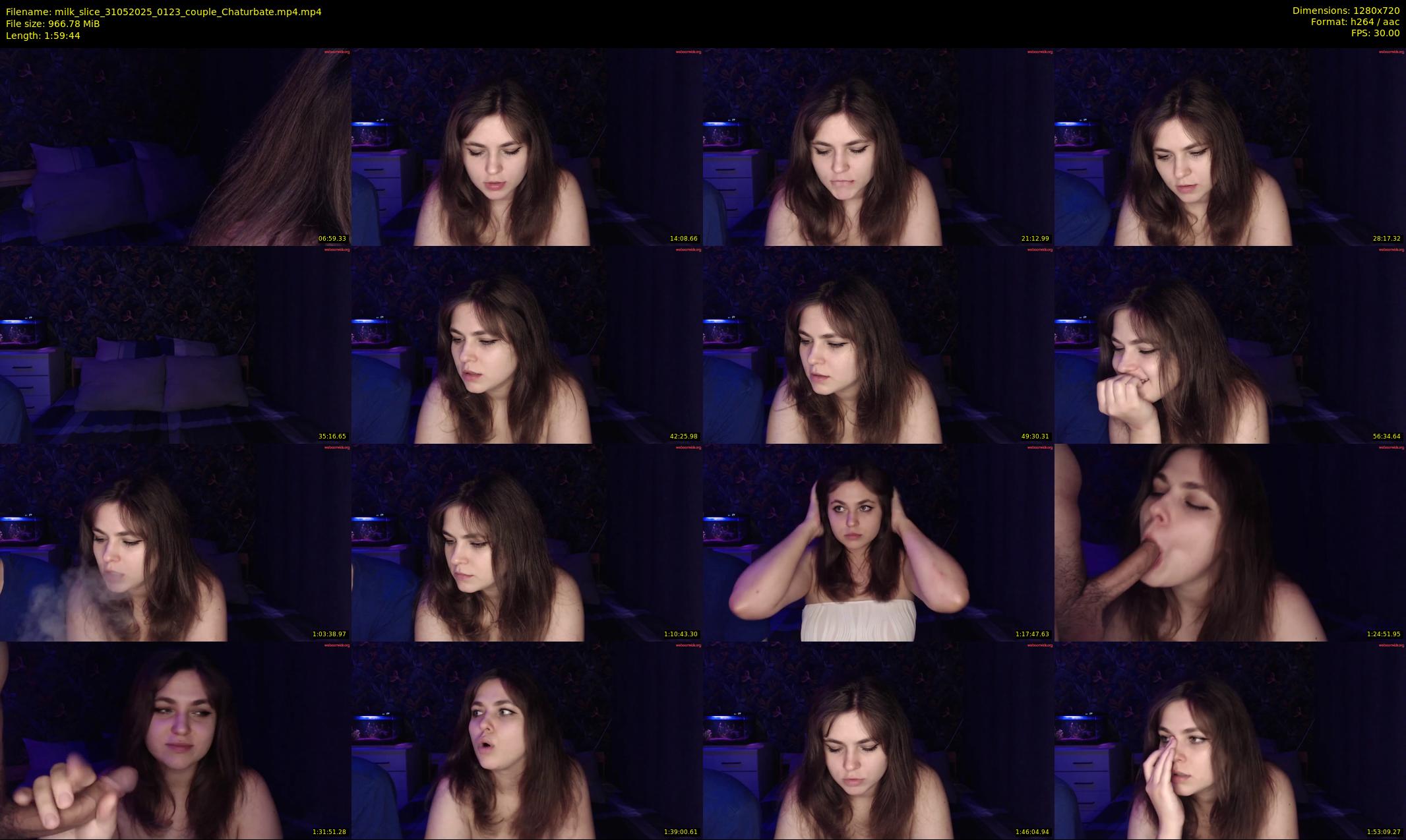 milk_slice — 120 minute Chaturbate couple cam show recording, 720p, May 31, 2025