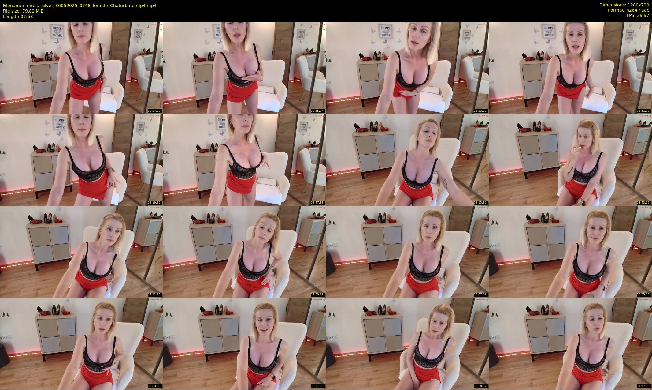 mirela_silver — 8 minute Chaturbate female cam show recording, 720p, May 30, 2025