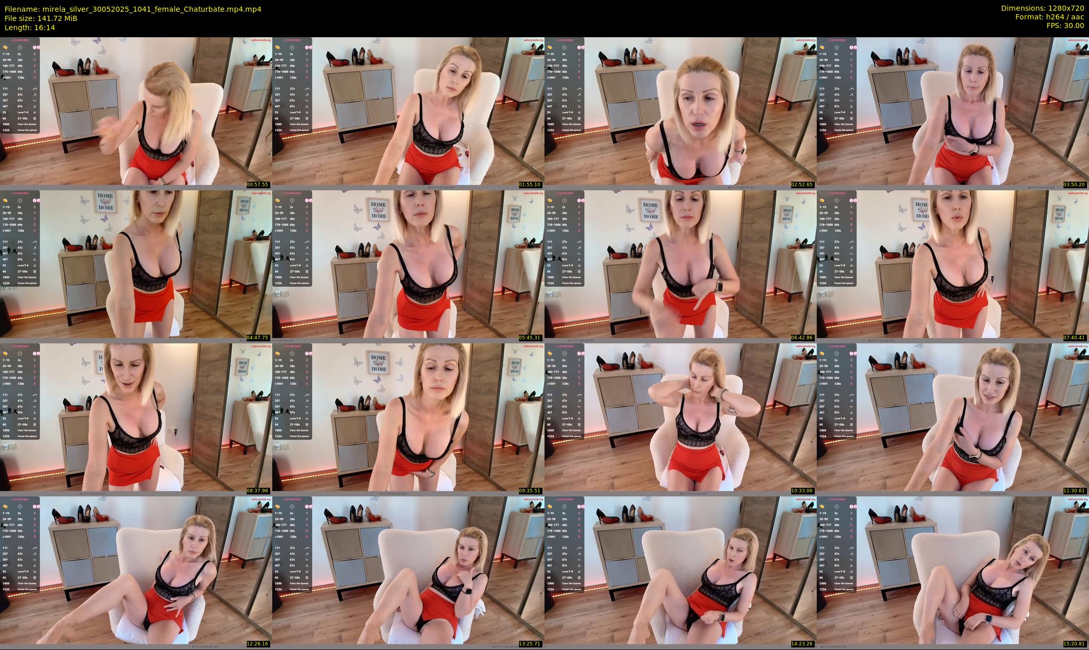 mirela_silver — 17 minute Chaturbate female cam show recording, 720p, May 30, 2025