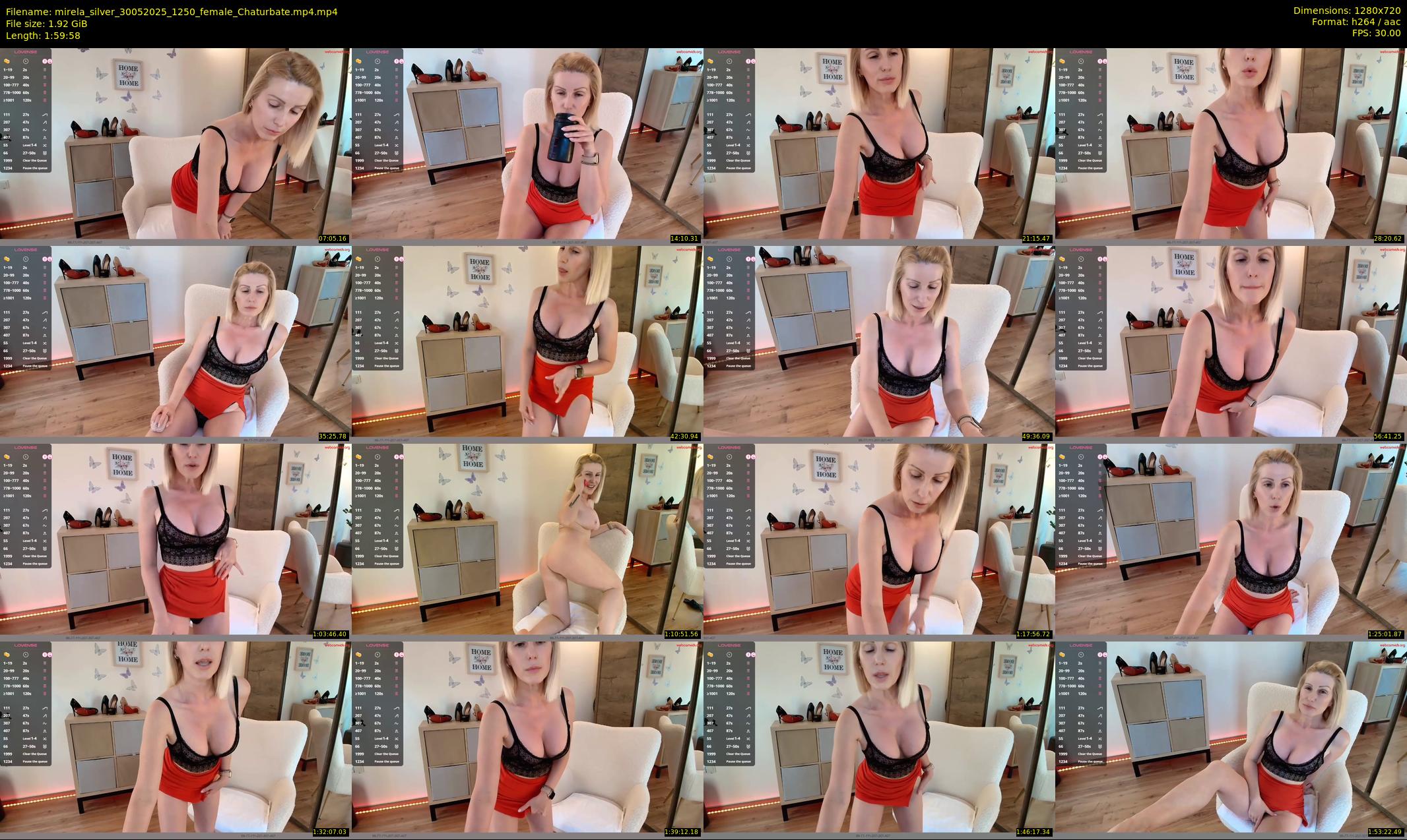 mirela_silver — 120 minute Chaturbate female cam show recording, 720p, May 30, 2025