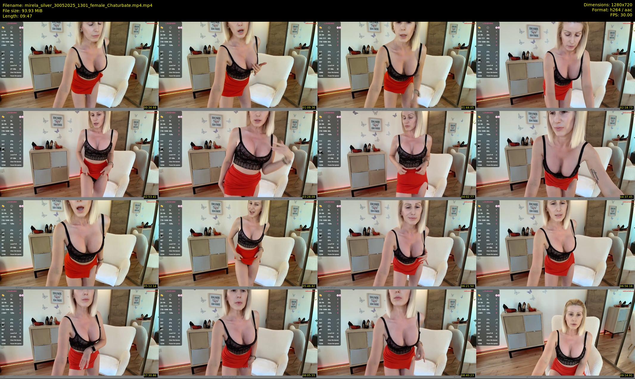 mirela_silver — 10 minute Chaturbate female cam show recording, 720p, May 30, 2025